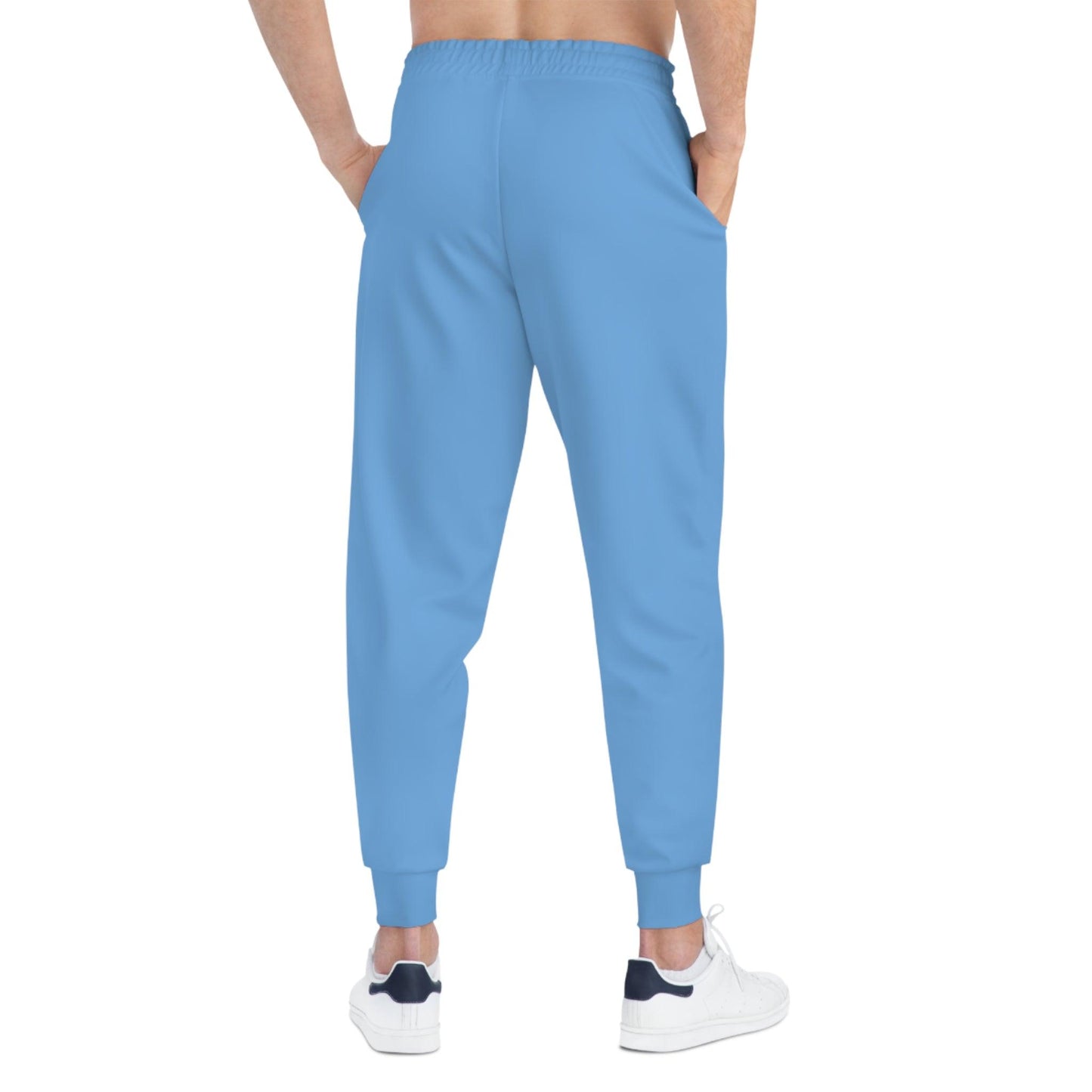 Comfortable Athletic Joggers - Light Blue - Lizard Vigilante