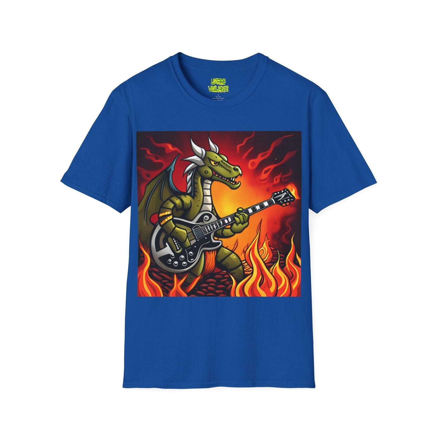 Draggin Solo Unisex Softstyle T-Shirt - Lizard Vigilante