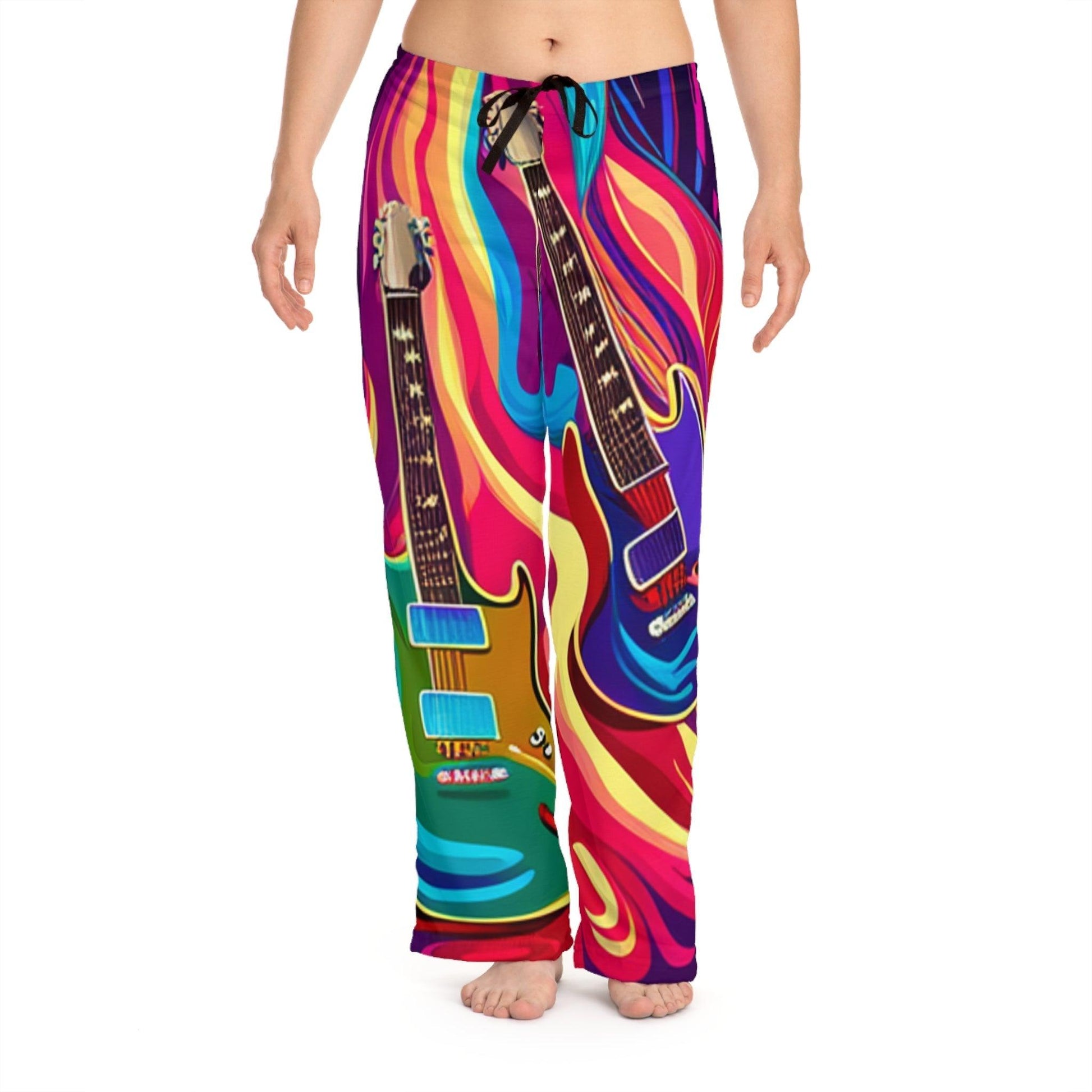 Psychedelic Things Women's Pajama Pants - Lizard Vigilante