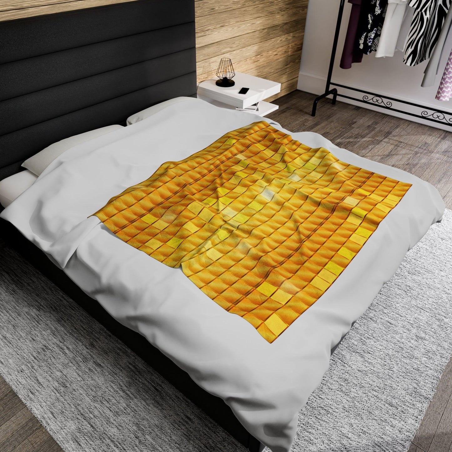 GoldStakt Velveteen Plush Blanket - Lizard Vigilante