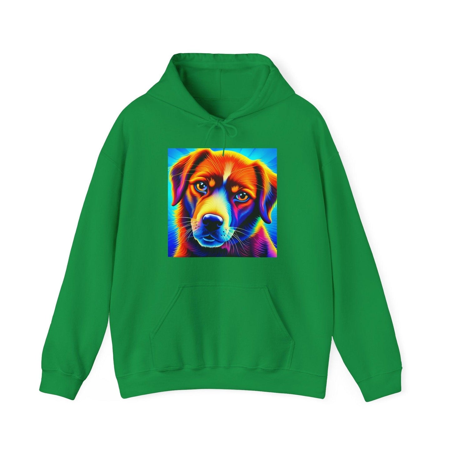 Prism Dog Unisex Heavy Blend™ Hooded Sweatshirt - Lizard Vigilante