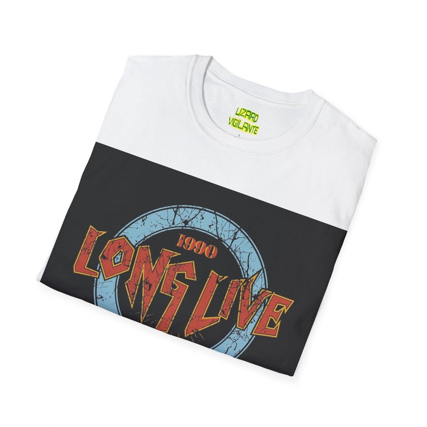 Long Live Rock And Roll Unisex Softstyle T-Shirt - Lizard Vigilante