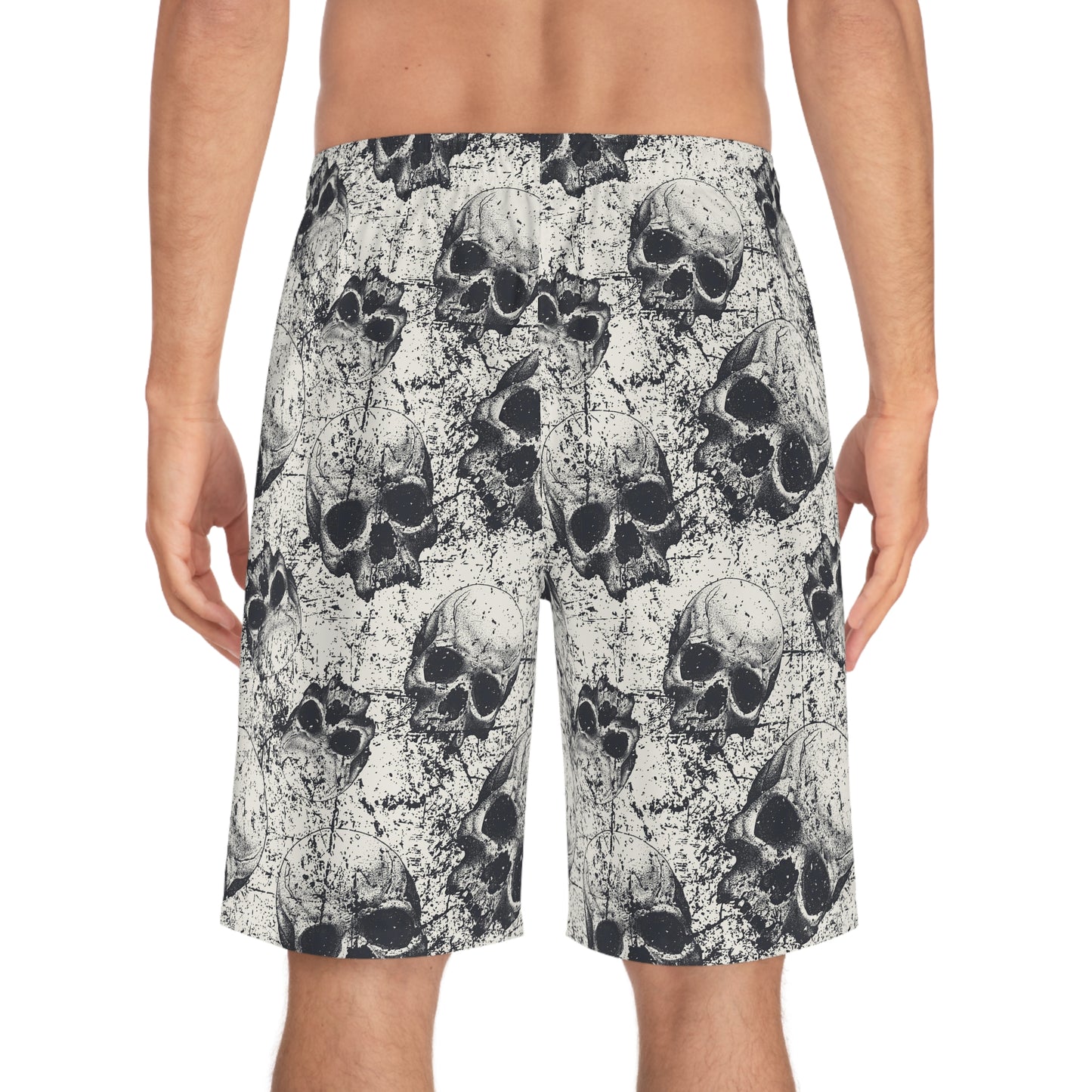 Men's Ancient Skulls Board Shorts - Lizard Vigilante