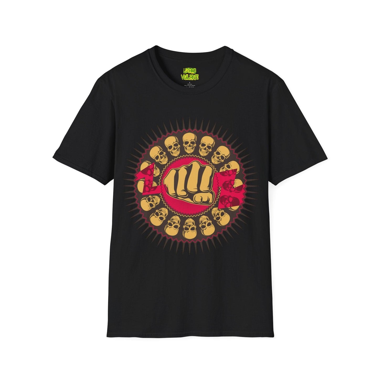 Fisted Skulls Unisex Softstyle T-Shirt - Lizard Vigilante