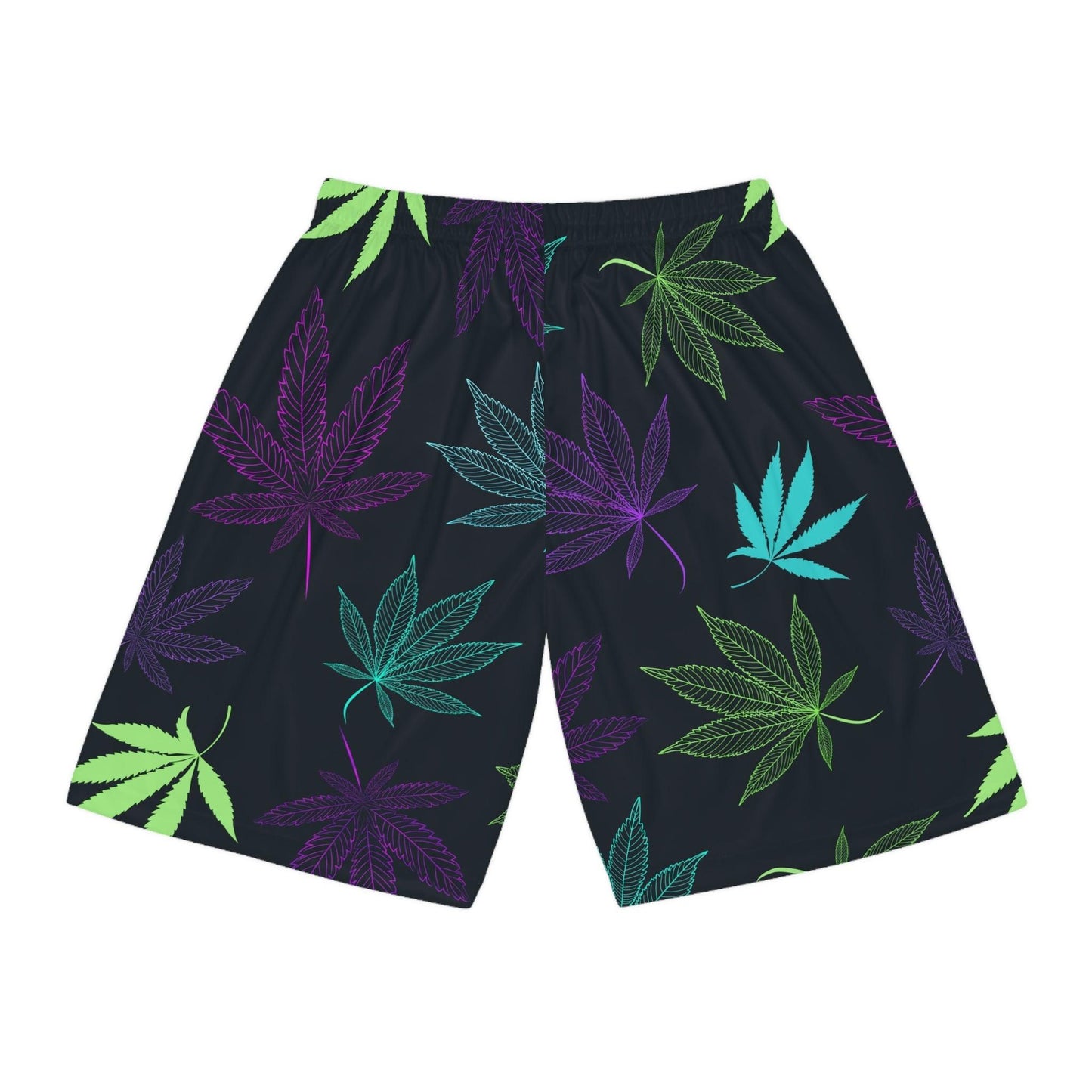 Weed Basketball Shorts - Lizard Vigilante