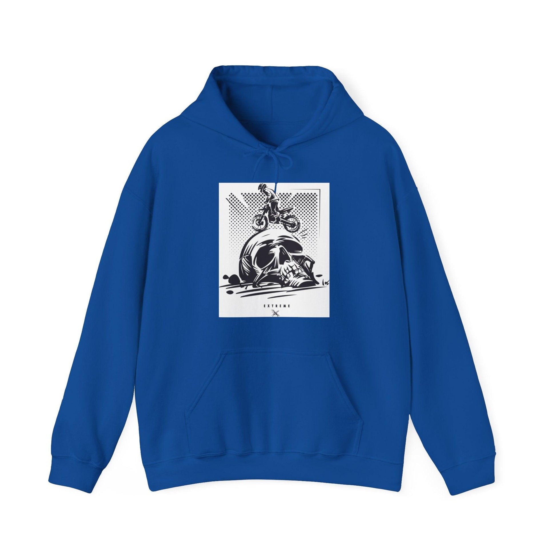 Off Road Skull Unisex Heavy Blend™ Hooded Sweatshirt - Lizard Vigilante