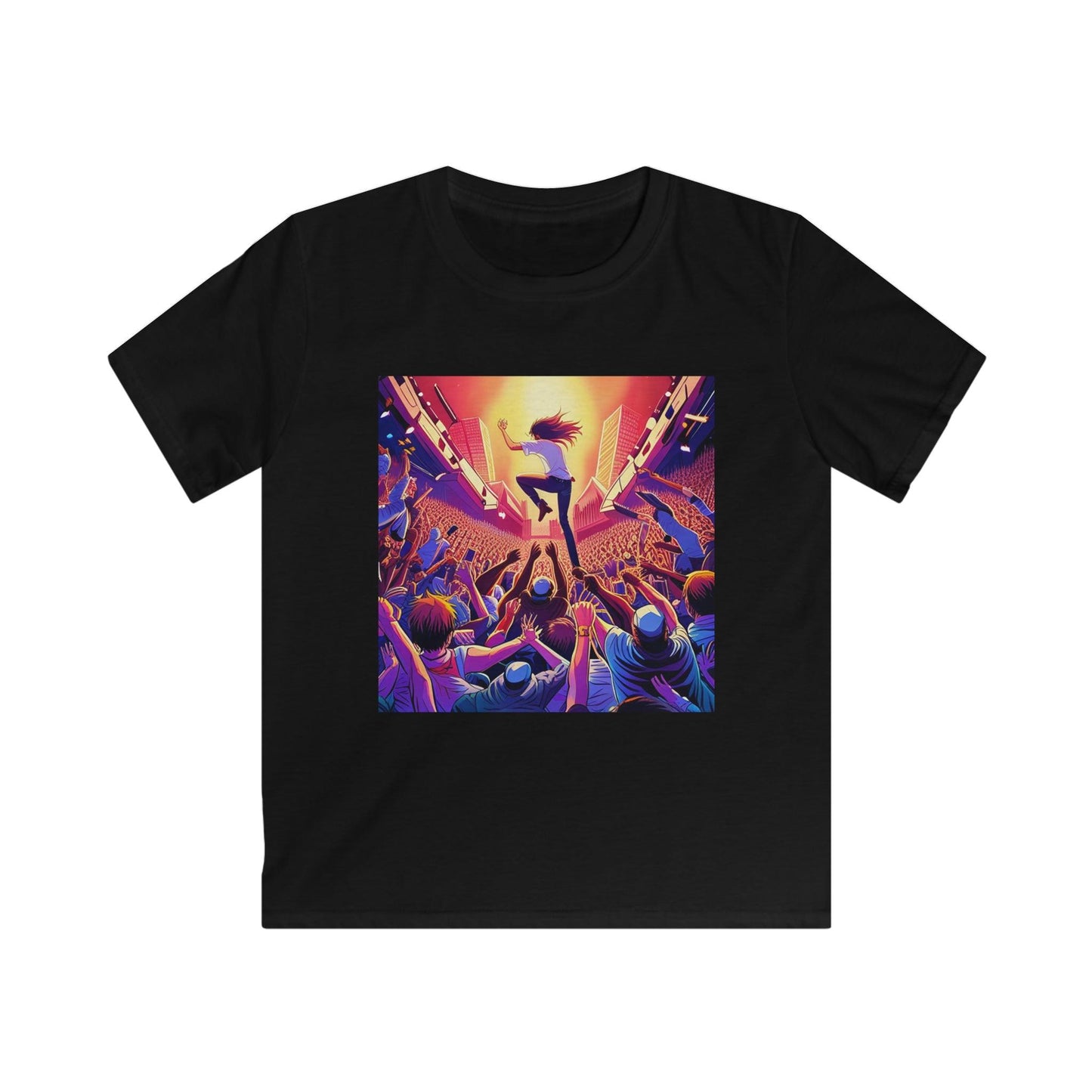 Metal Kids Softstyle Tee - Lizard Vigilante