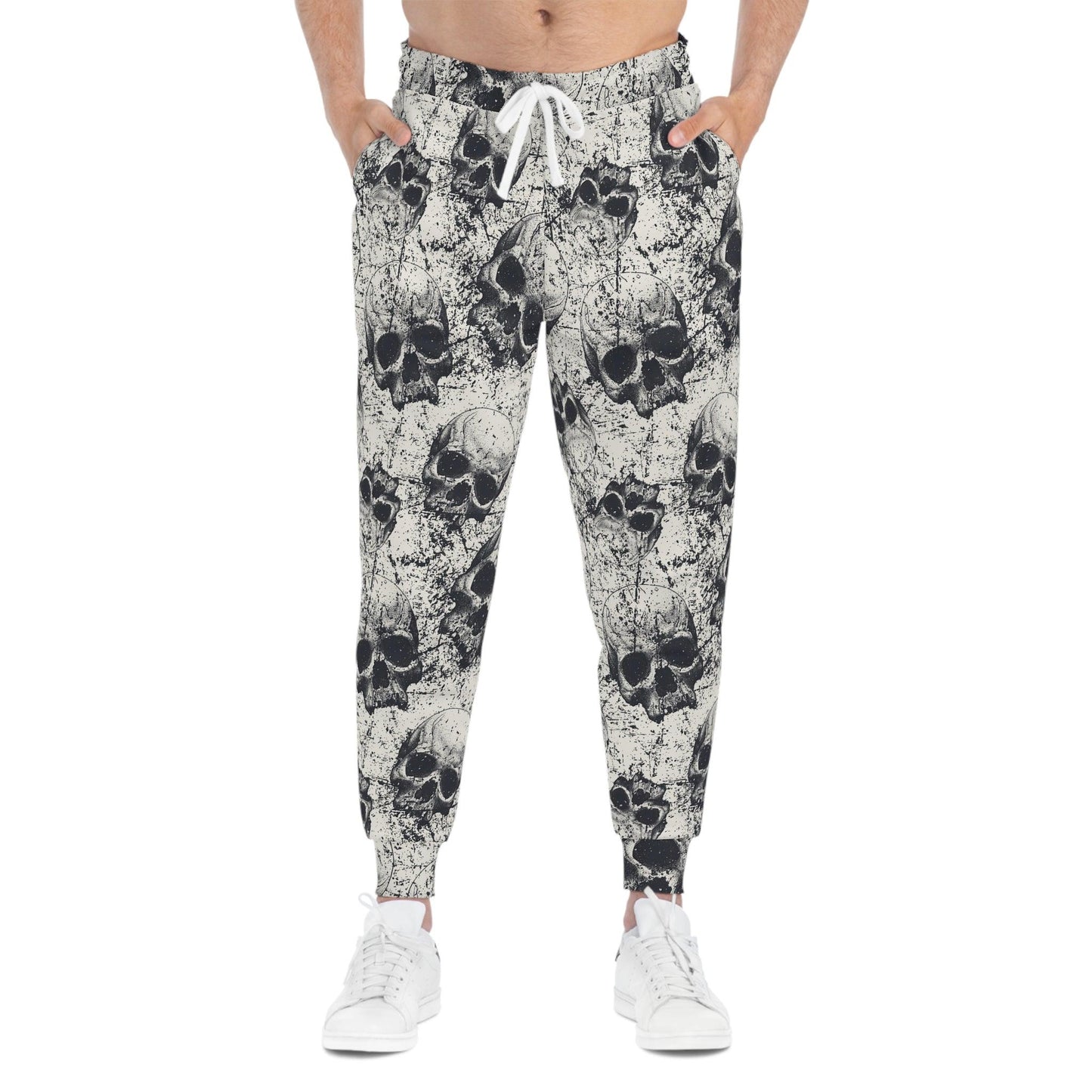 Ancient Skulls Athletic Joggers - Premium All Over Prints from Printify - Just $57.99! Shop now at Lizard Vigilante