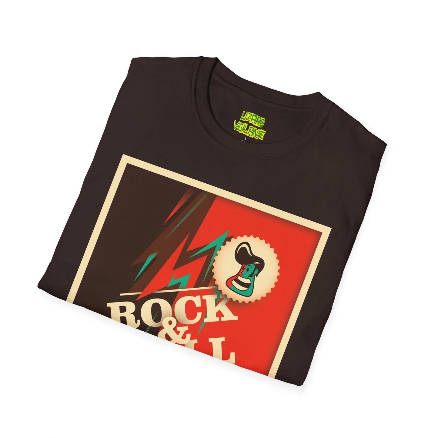 Rock & Roll Pomp Unisex Softstyle T-Shirt - Lizard Vigilante