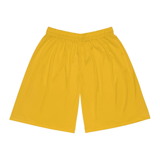 Basketball Shorts - Yellow - Lizard Vigilante