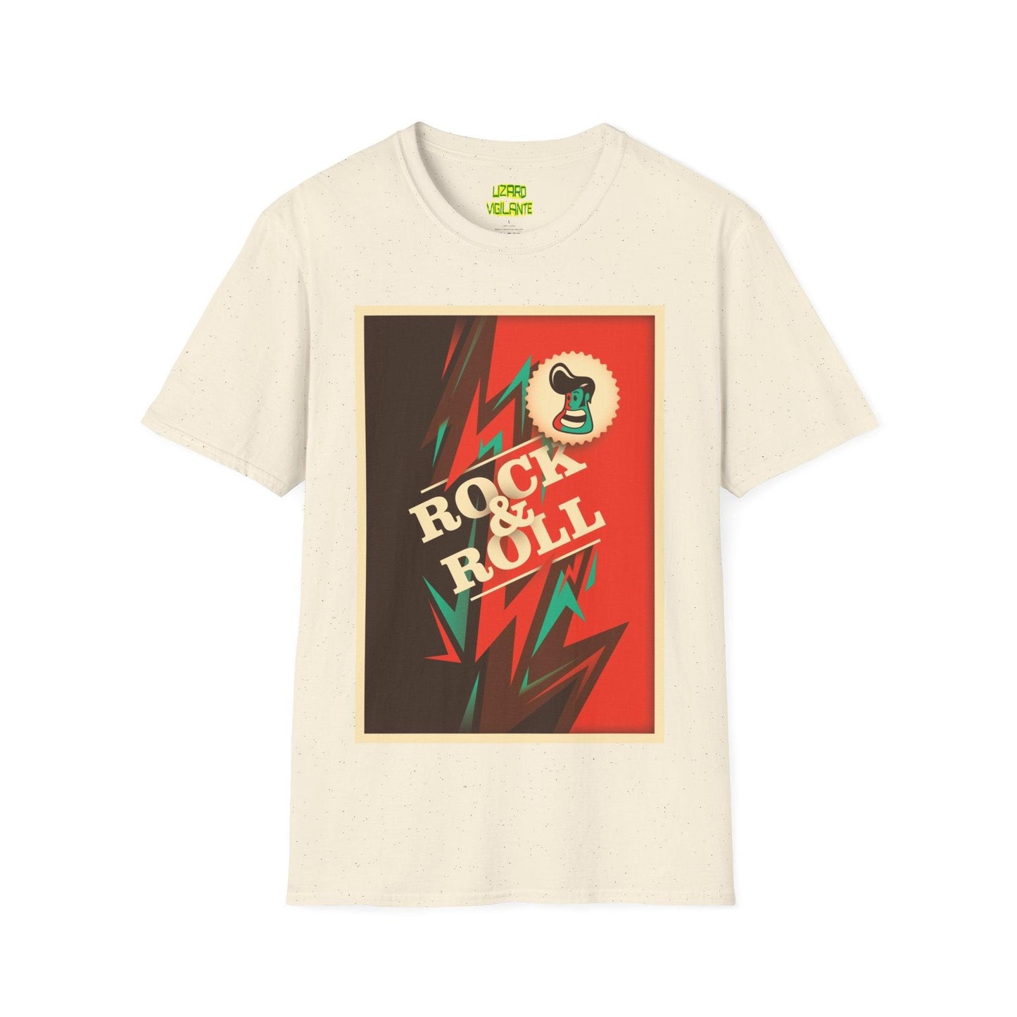 Rock & Roll Pomp Unisex Softstyle T-Shirt - Lizard Vigilante