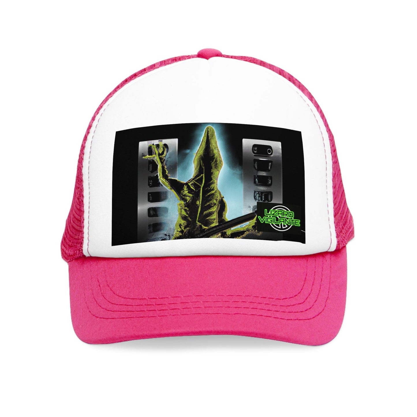 Lizard Vigilante Shocker Mesh Cap - Lizard Vigilante