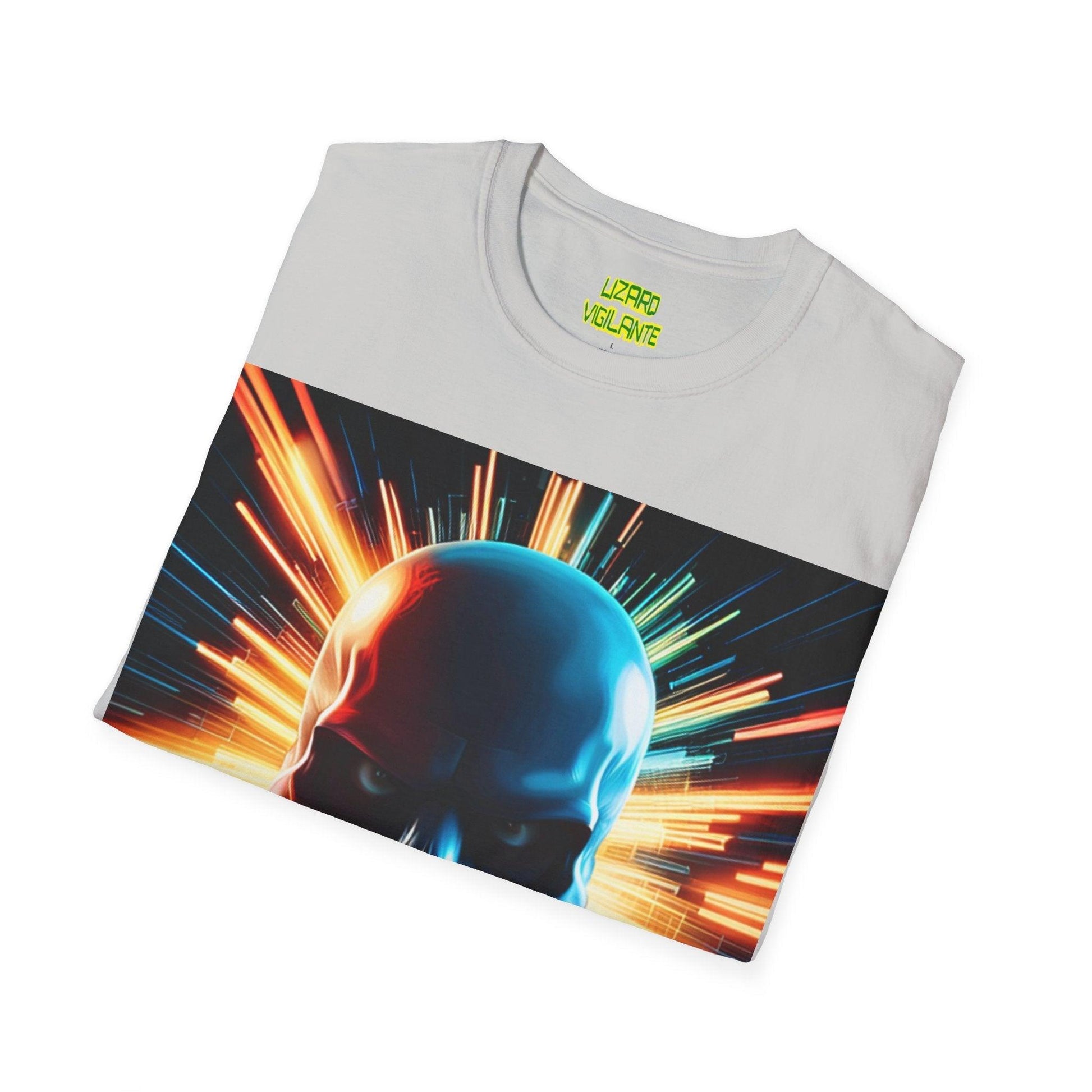 Skull Blaster Unisex Softstyle T-Shirt - Lizard Vigilante