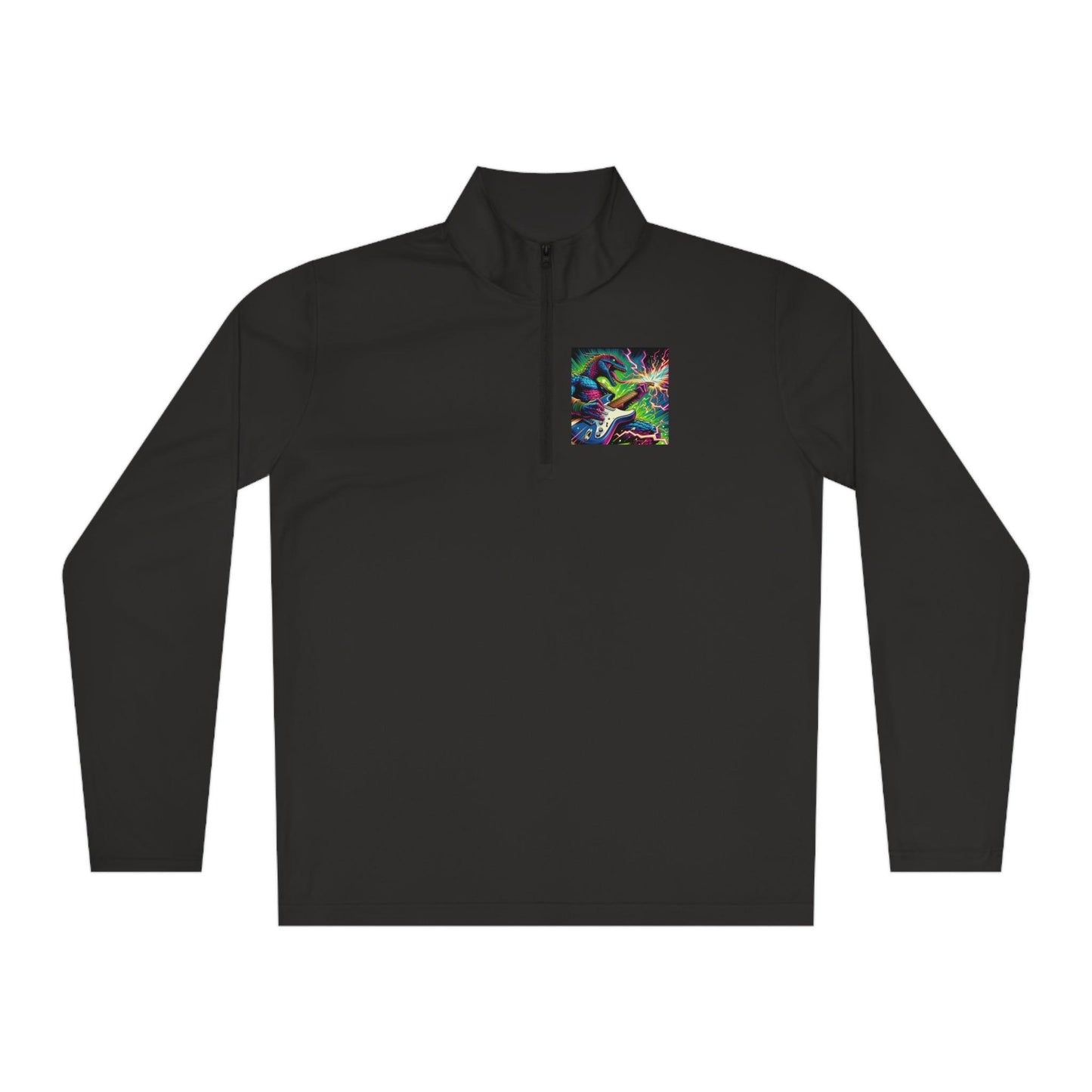 Lizard RockStar Unisex Quarter-Zip Pullover - Premium Long-sleeve from Printify - Just $51.69! Shop now at Lizard Vigilante