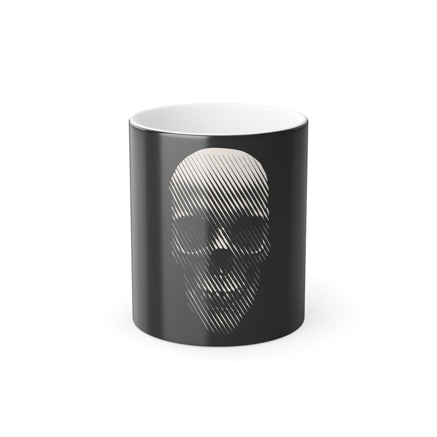 Skulline Color Morphing Mug, 11oz - Lizard Vigilante