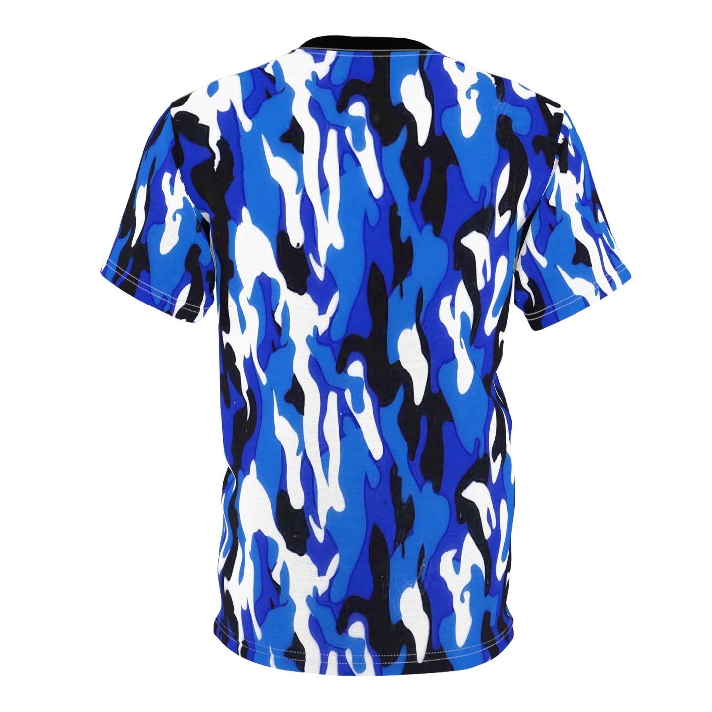 Blue Camo Unisex Tee - Lizard Vigilante