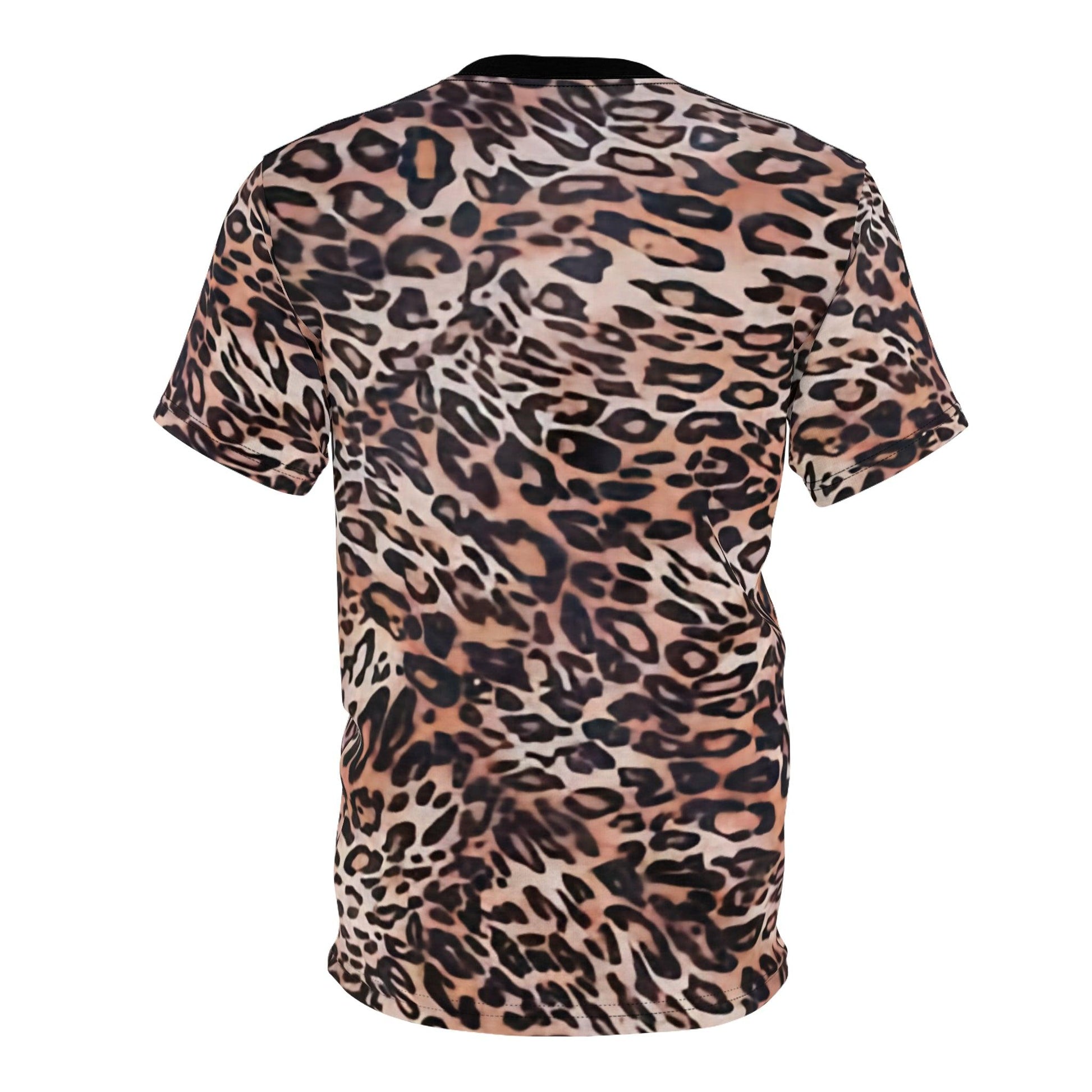 Real Leopard Print Unisex Tee - Lizard Vigilante