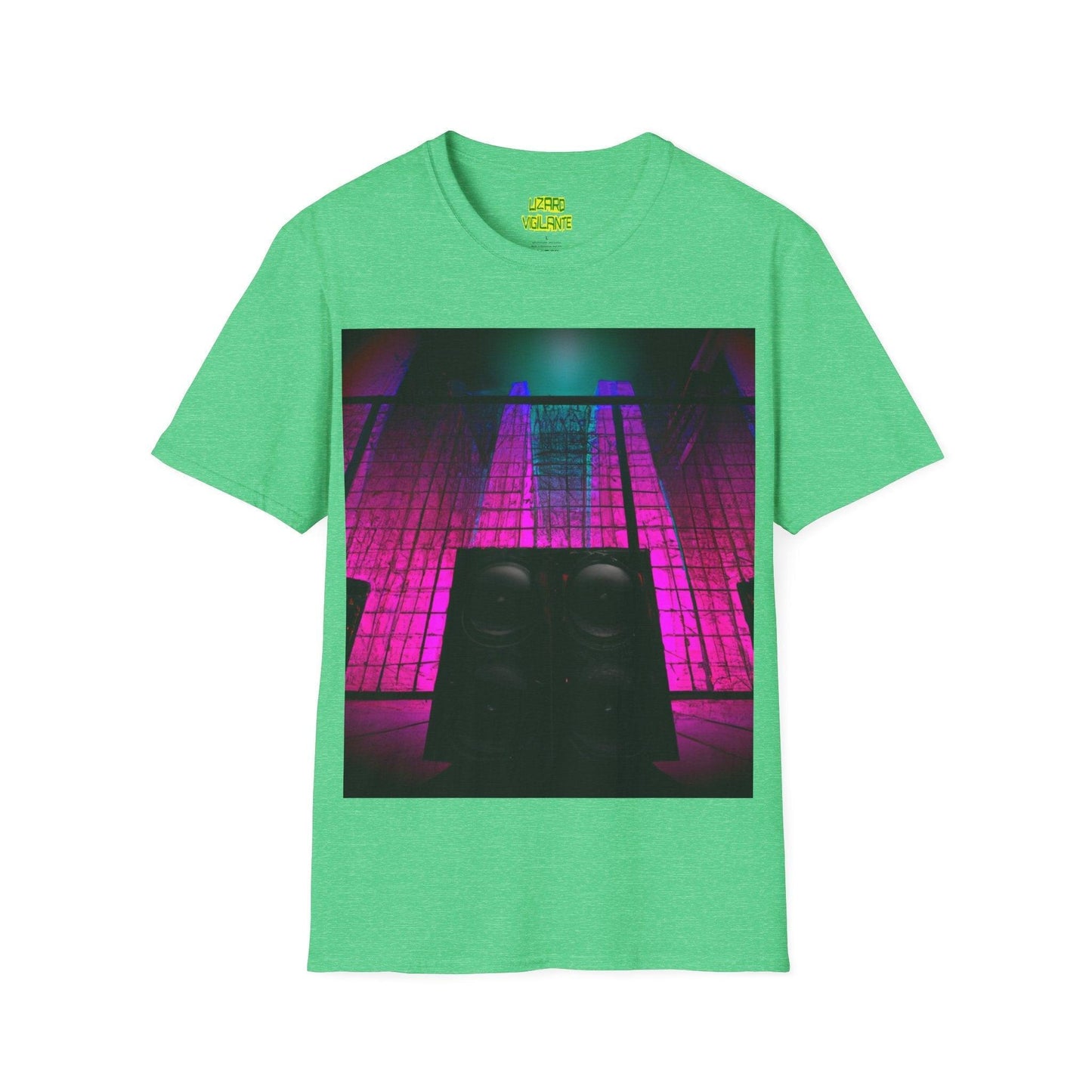 Music Prison Unisex Softstyle T-Shirt - Lizard Vigilante