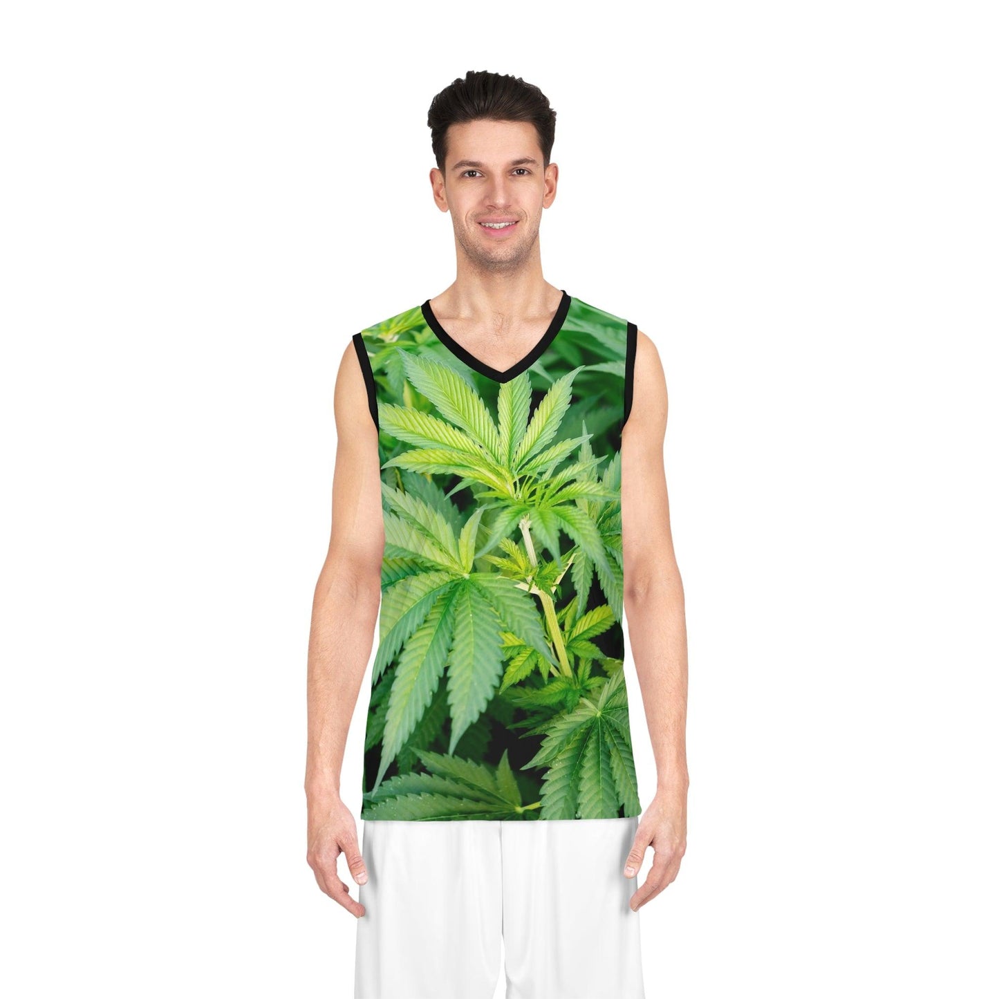 Weed Basketball Jersey - Lizard Vigilante