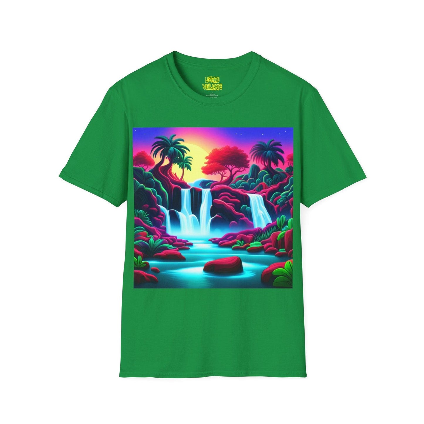 Tropic Topic Unisex Softstyle T-Shirt - Lizard Vigilante