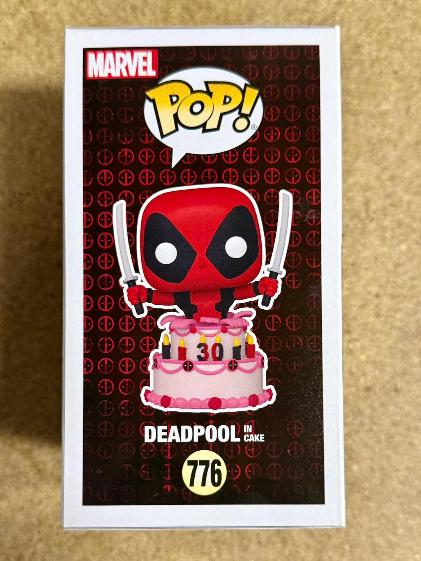 TJ Miller “Weasel” Signed Metallic Deadpool In Cake Funko Pop #776 Exclusive With JSA COA