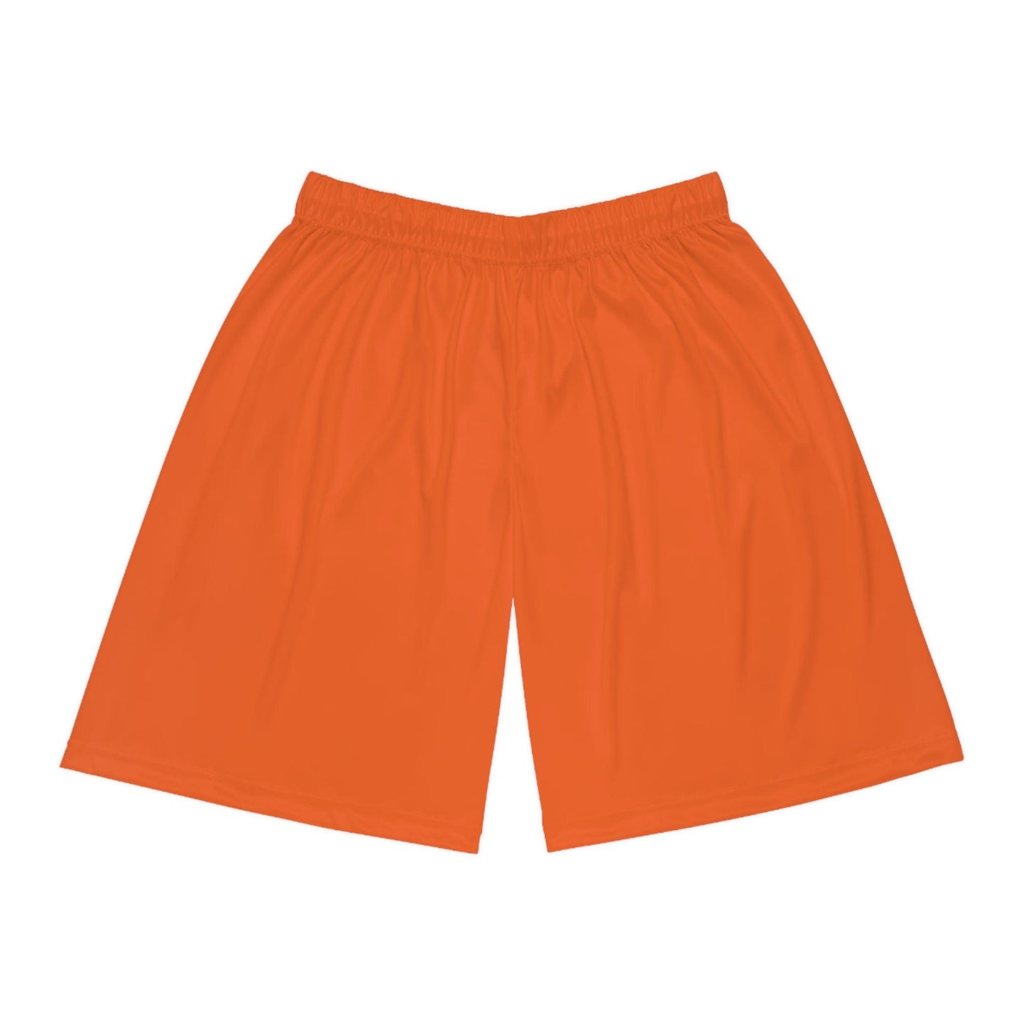 Basketball Shorts - Orange - Lizard Vigilante