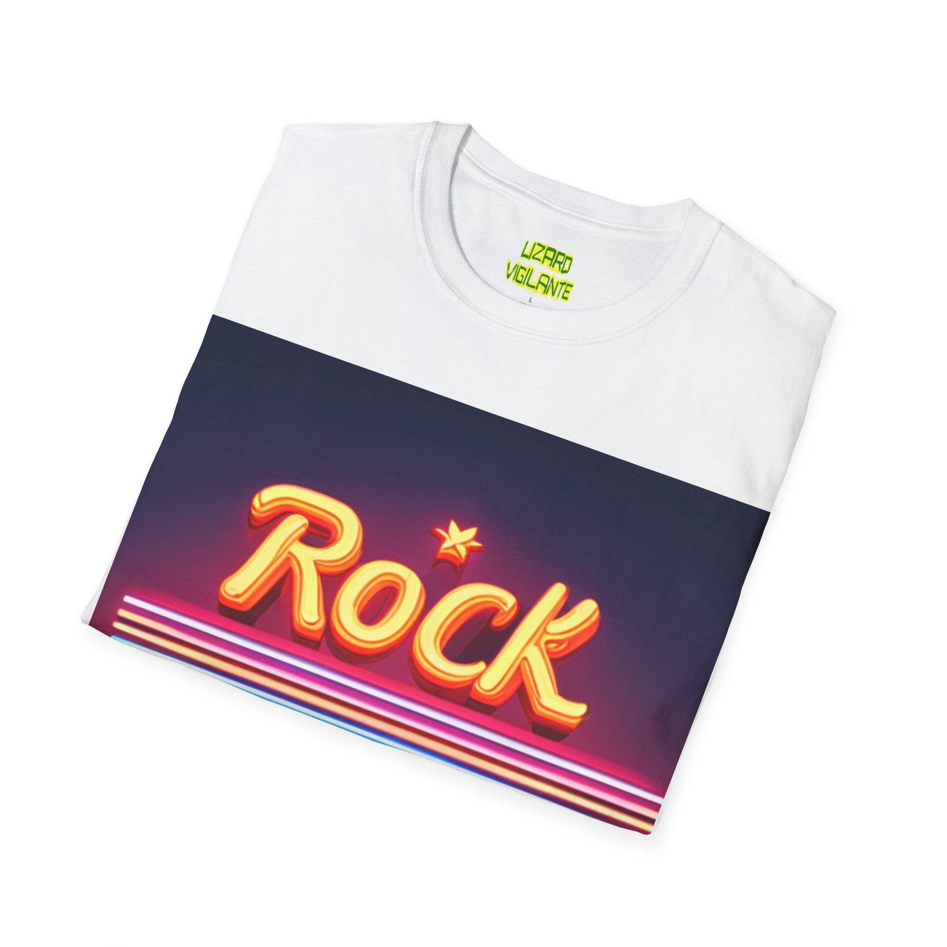 ROCK Unisex Softstyle T-Shirt - Lizard Vigilante