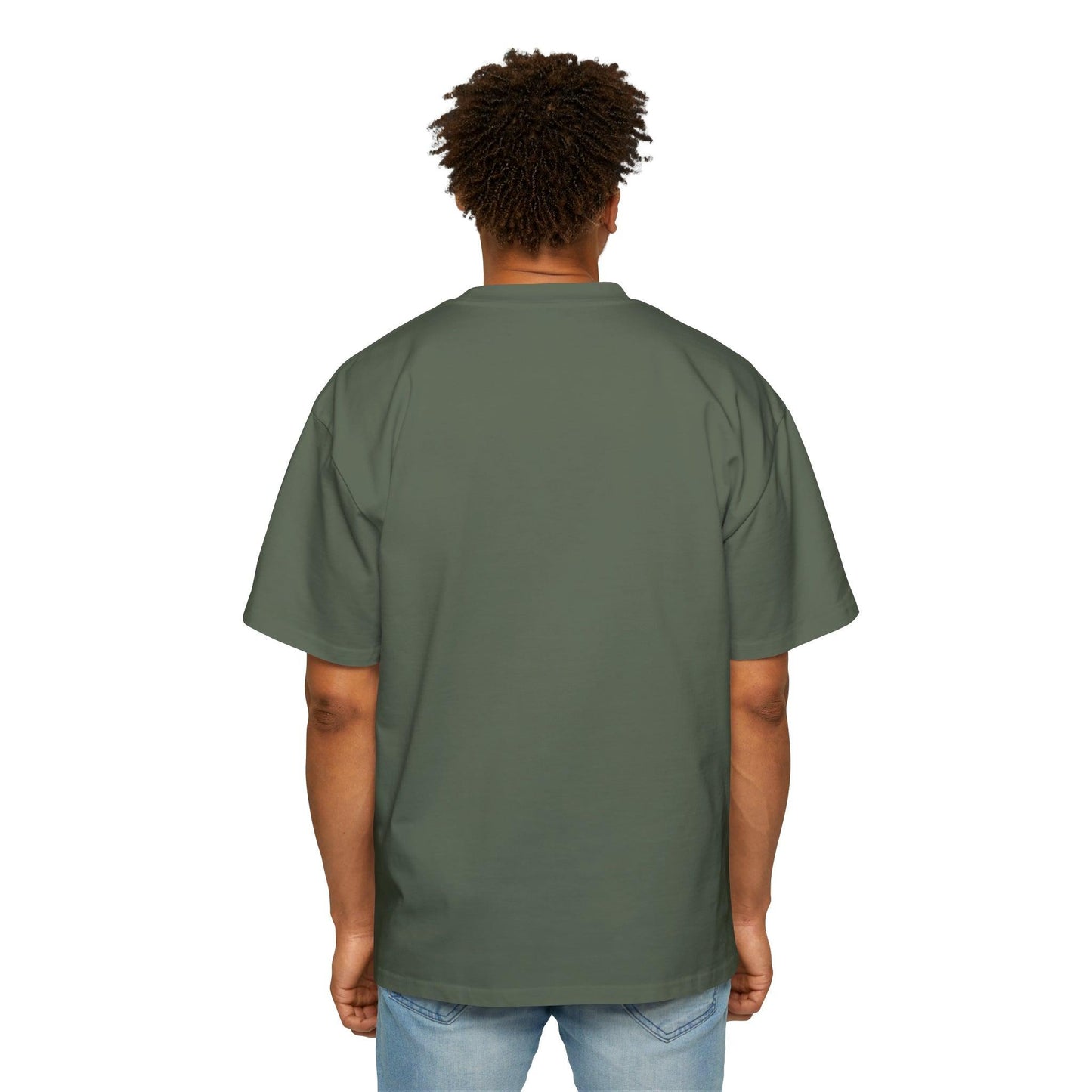 Skull Cracks Men's Heavy Oversized Tee - Lizard Vigilante