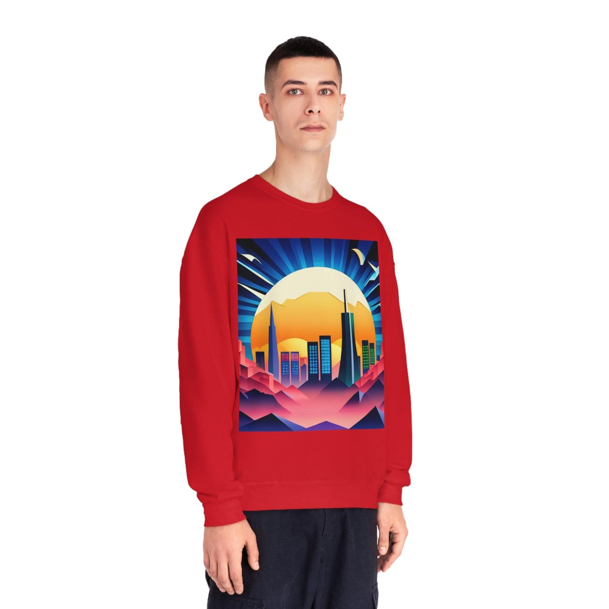 City High Unisex NuBlend® Crewneck Sweatshirt - Lizard Vigilante