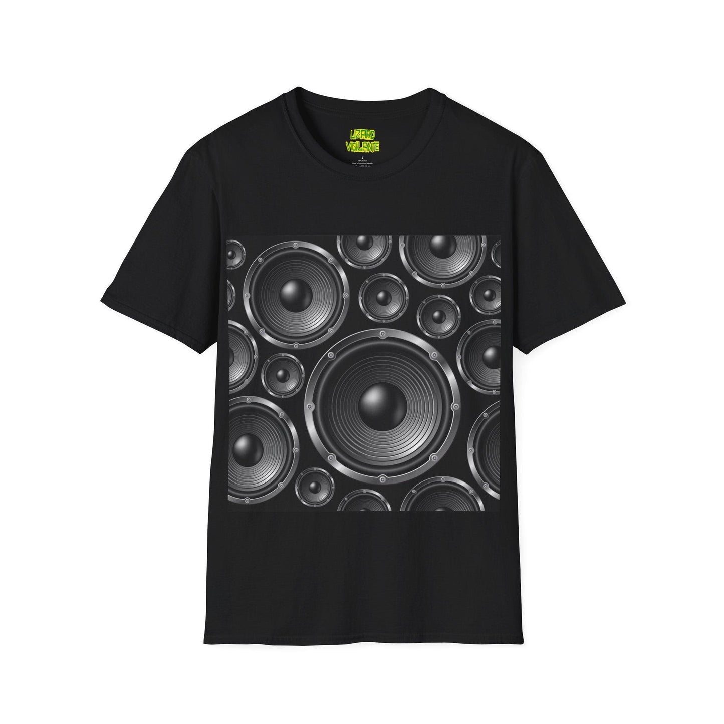 Bluetooth Speakers Unisex Softstyle T-Shirt - Lizard Vigilante