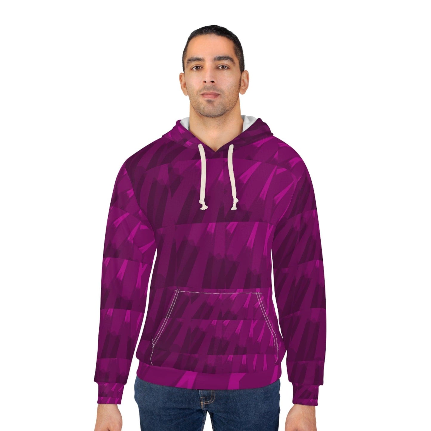 Purple Shower Unisex Pullover Hoodie - Lizard Vigilante