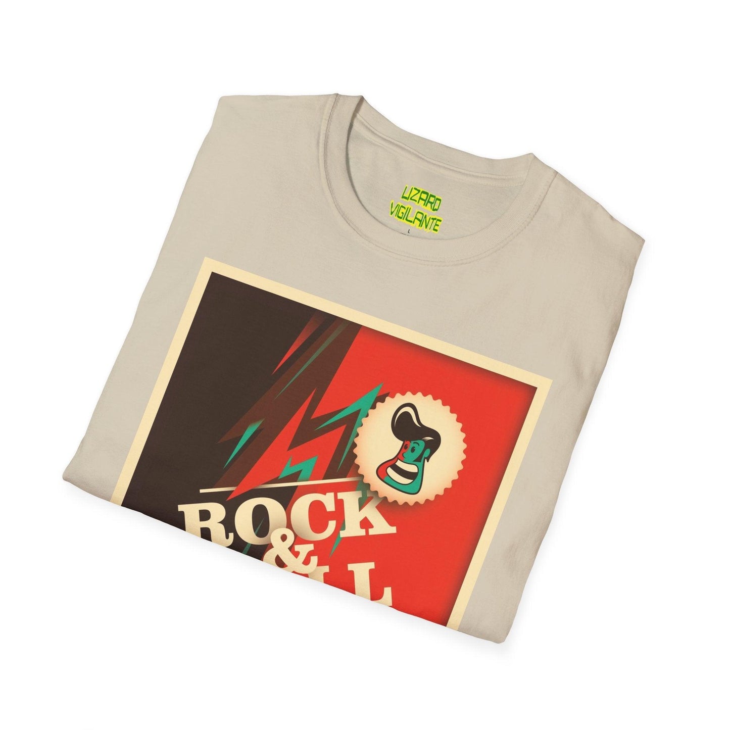 Rock & Roll Pomp Unisex Softstyle T-Shirt - Lizard Vigilante