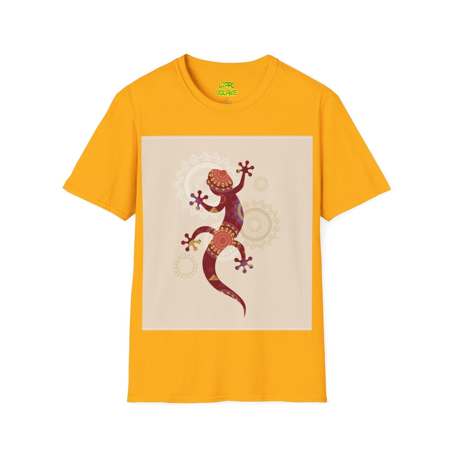 Lizard SW Tribal Graphic Unisex Softstyle T-Shirt - Premium T-Shirt from Printify - Just $34.69! Shop now at Lizard Vigilante