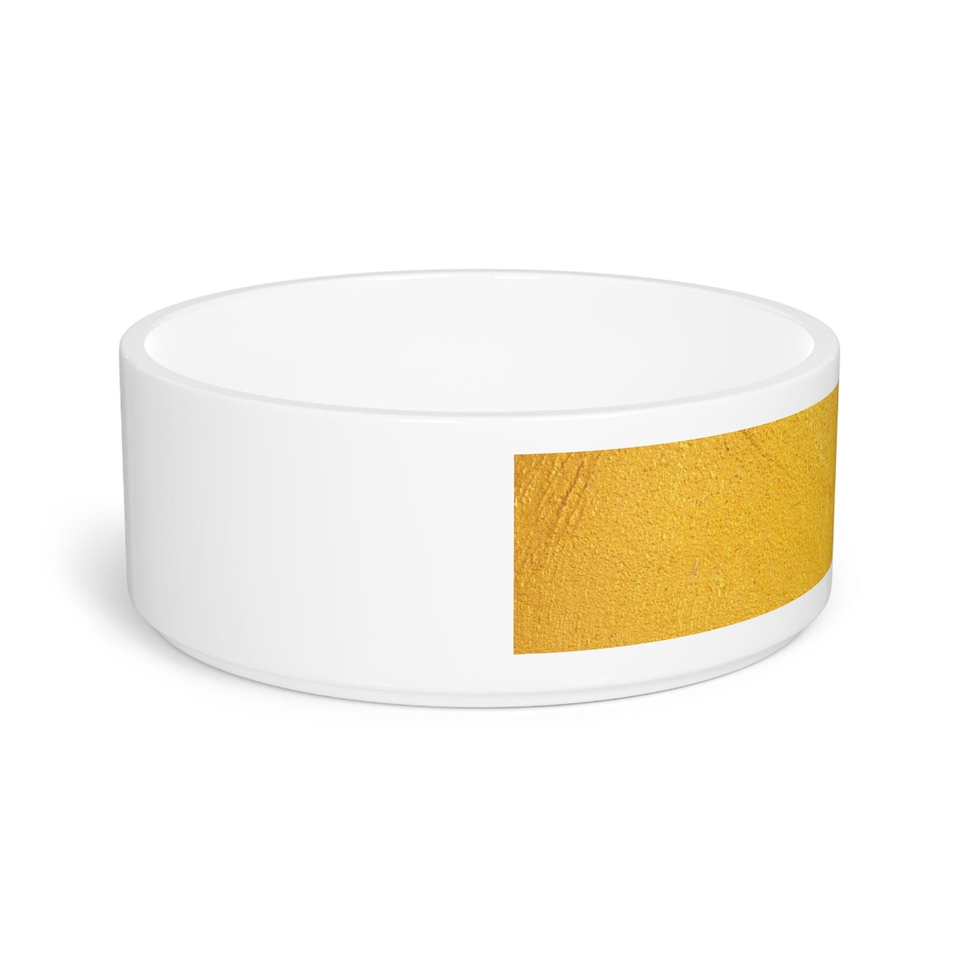 Faux Gold Cloth Pet Bowl - Lizard Vigilante