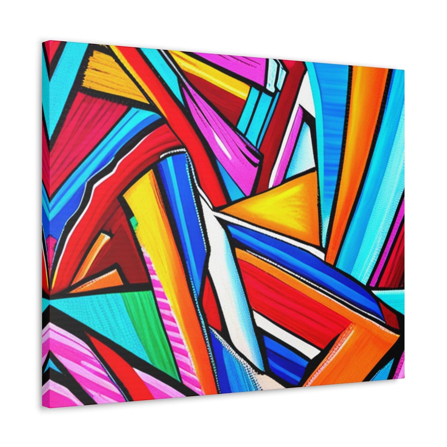 Geometrocide Canvas Gallery Wraps by Lizard Vigilante - Lizard Vigilante