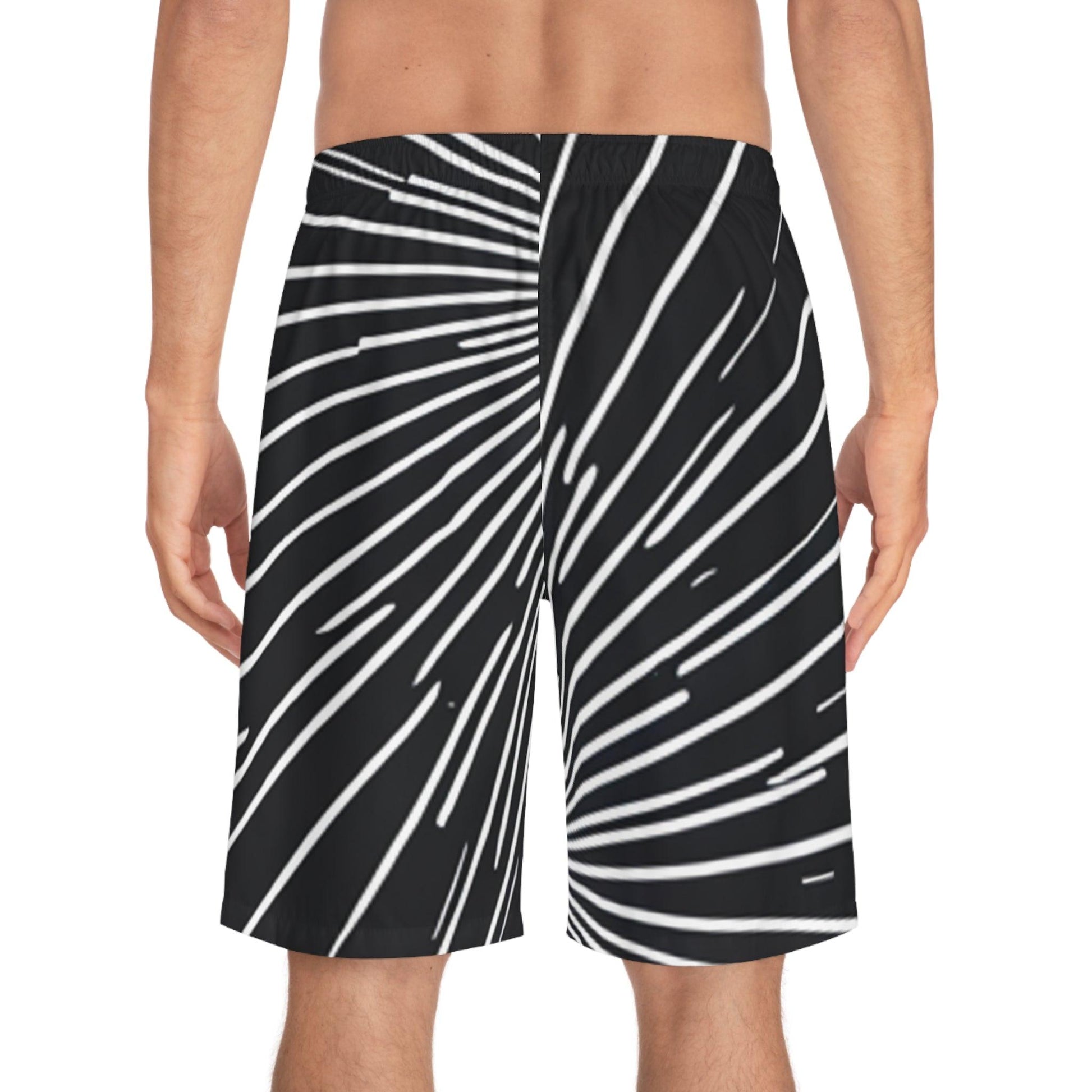 B&W Rays Men's Board Shorts - Lizard Vigilante