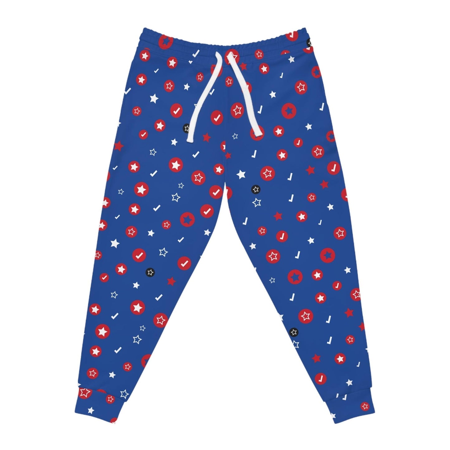 Blue Symbols Athletic Joggers - Lizard Vigilante