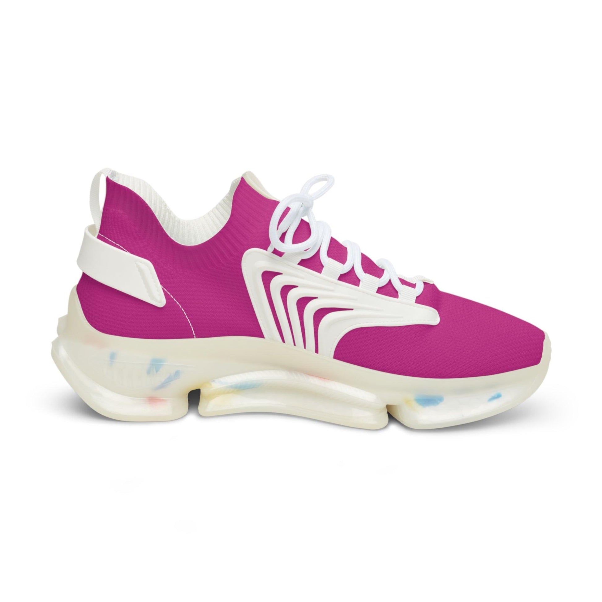 Men's Mesh Sneakers - Pink - Lizard Vigilante