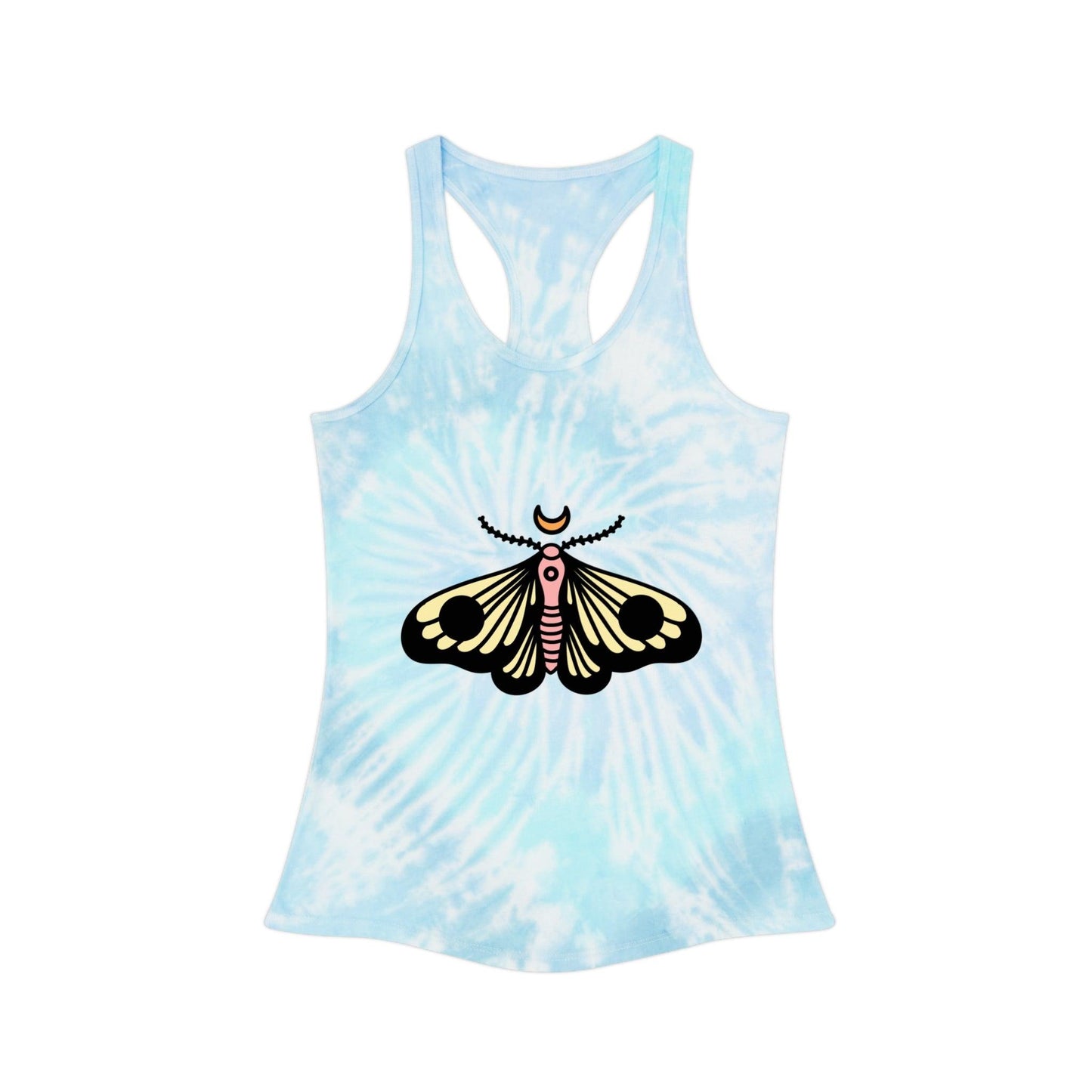 Butterfly Tie Dye Racerback Tank Top - Lizard Vigilante