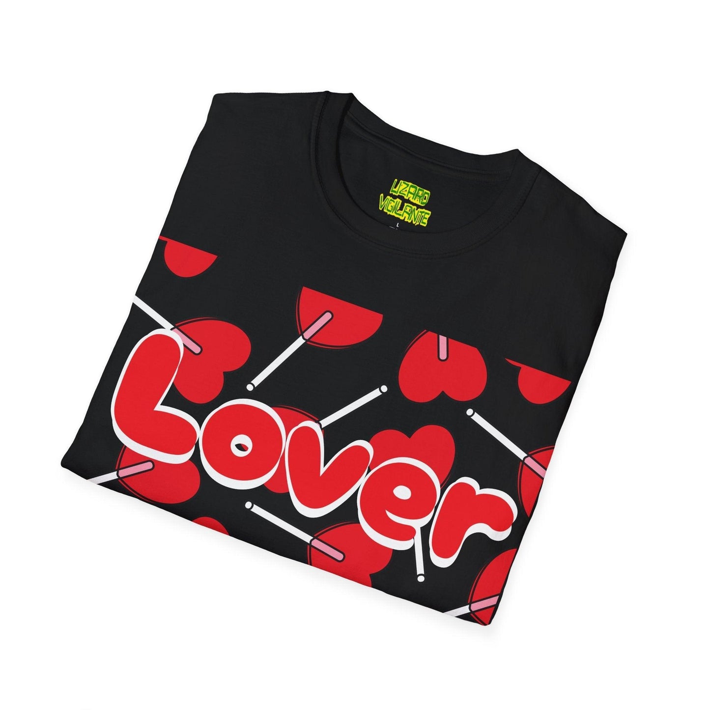 Valentine’s Day Lover Sucker Unisex Softstyle T-Shirt - Lizard Vigilante