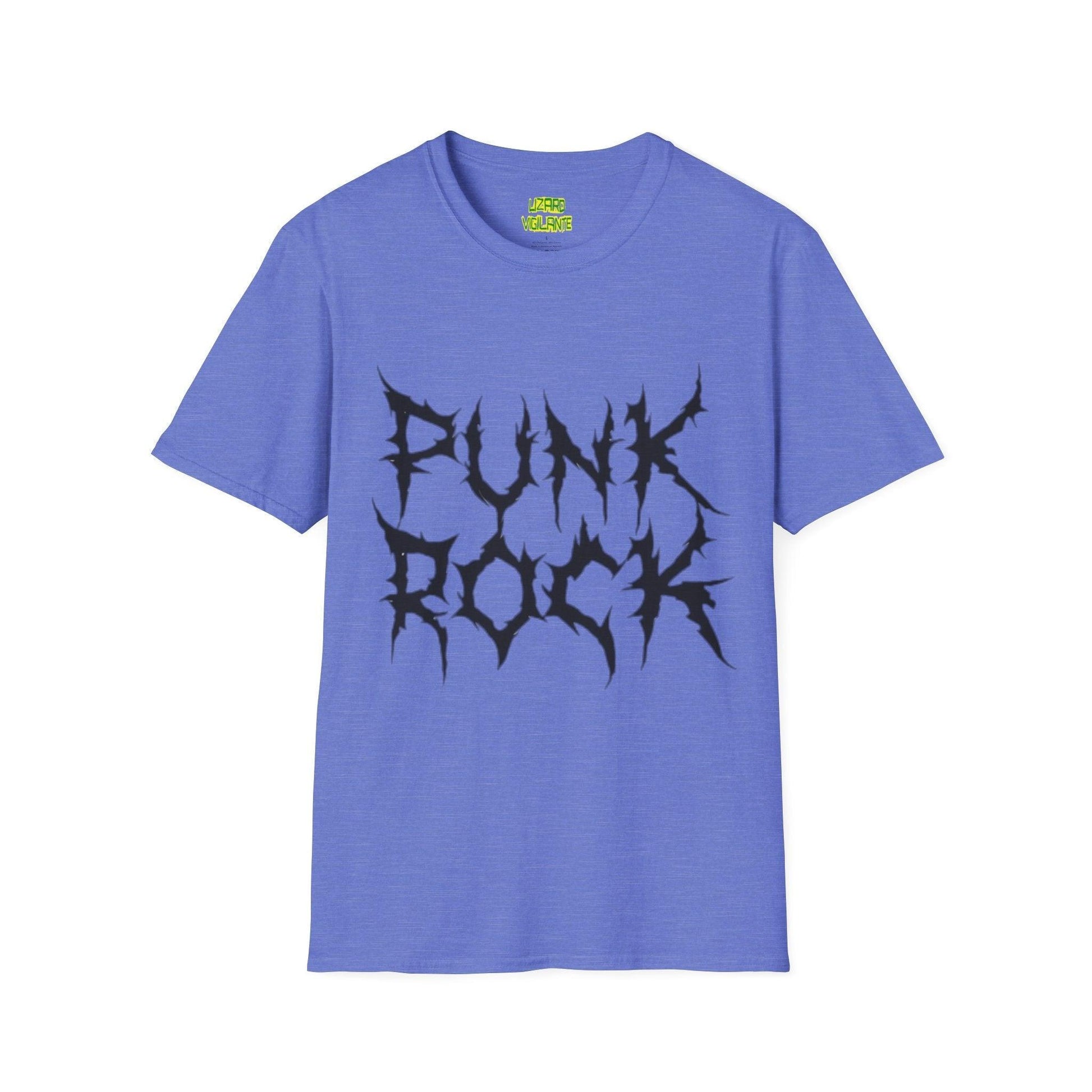 PUNK ROCK Unisex Softstyle T-Shirt - Lizard Vigilante