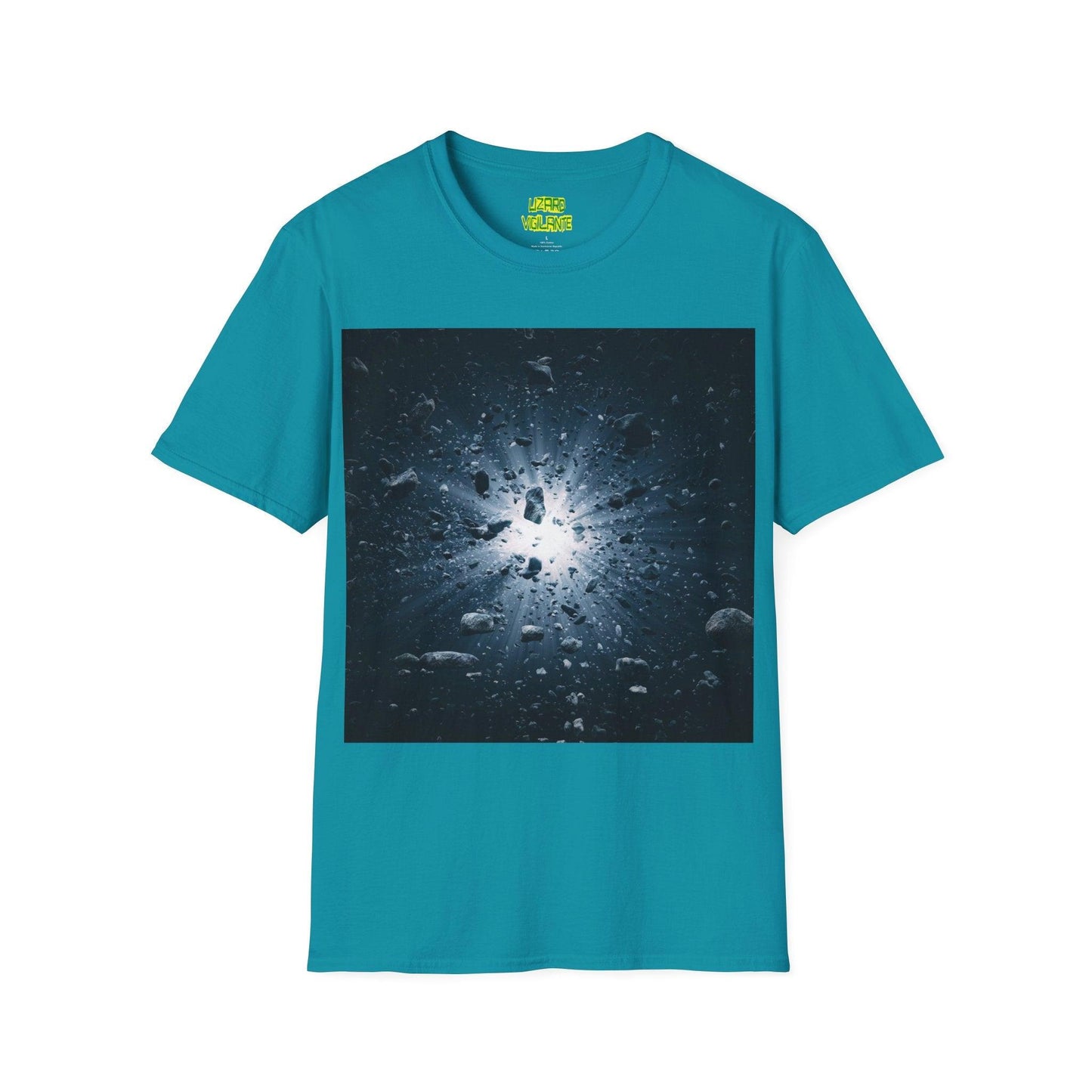 Space Rocks Unisex Softstyle T-Shirt - Lizard Vigilante