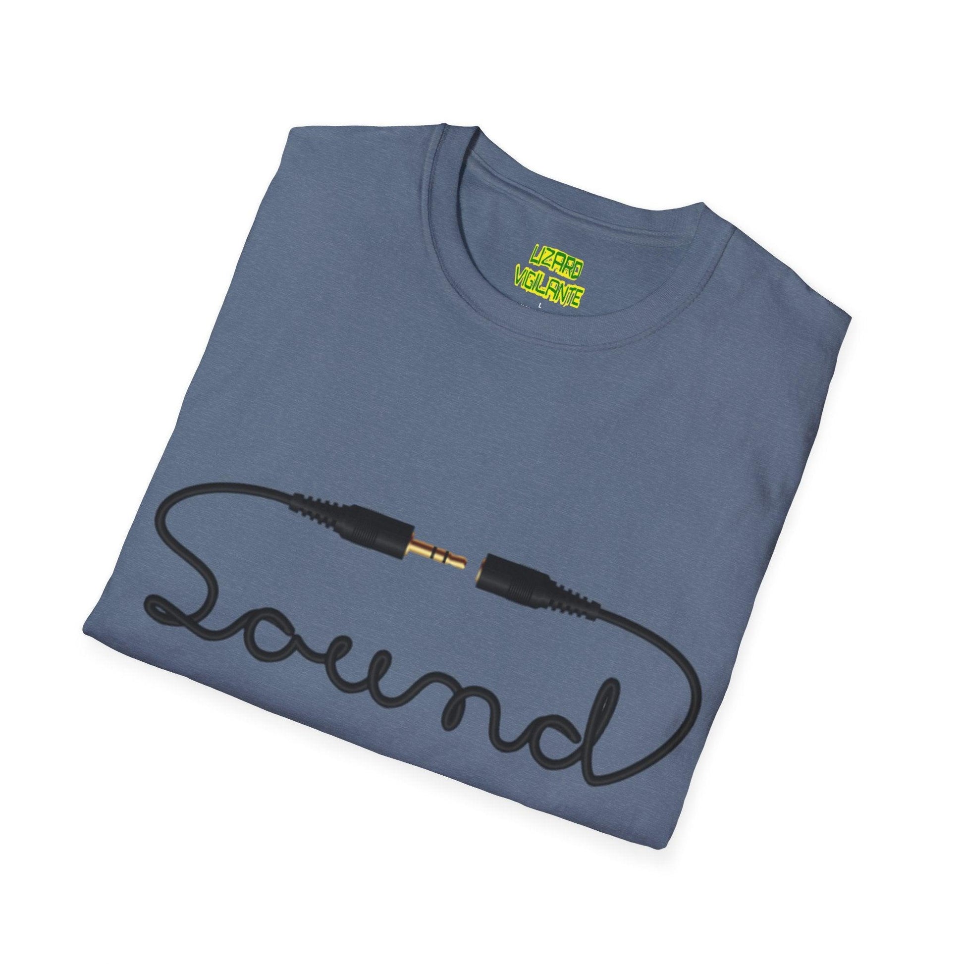 Sound Link Unisex Softstyle T-Shirt - Lizard Vigilante