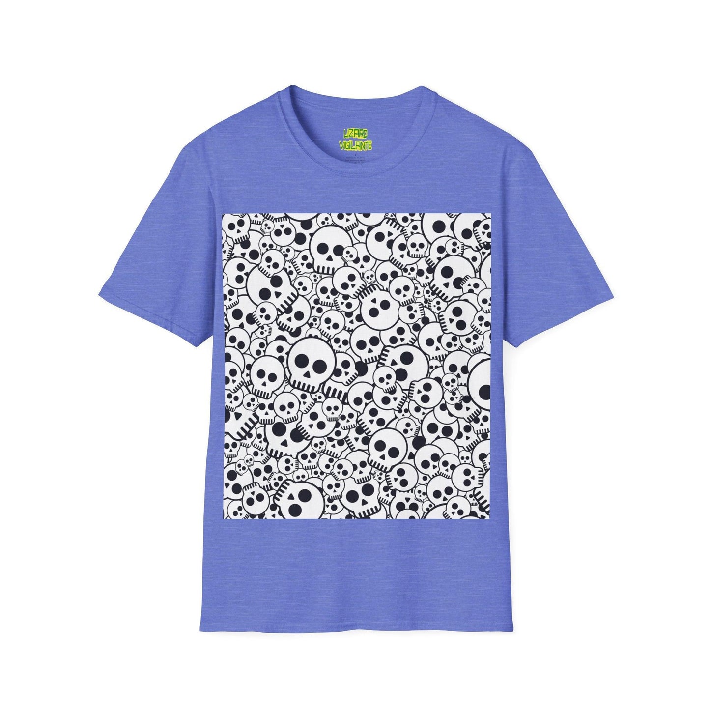 Skull Takeover Unisex Softstyle T-Shirt - Lizard Vigilante