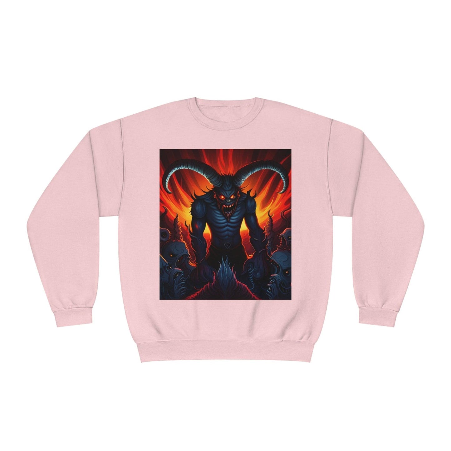 Horny Devil Unisex NuBlend® Crewneck Sweatshirt - Lizard Vigilante