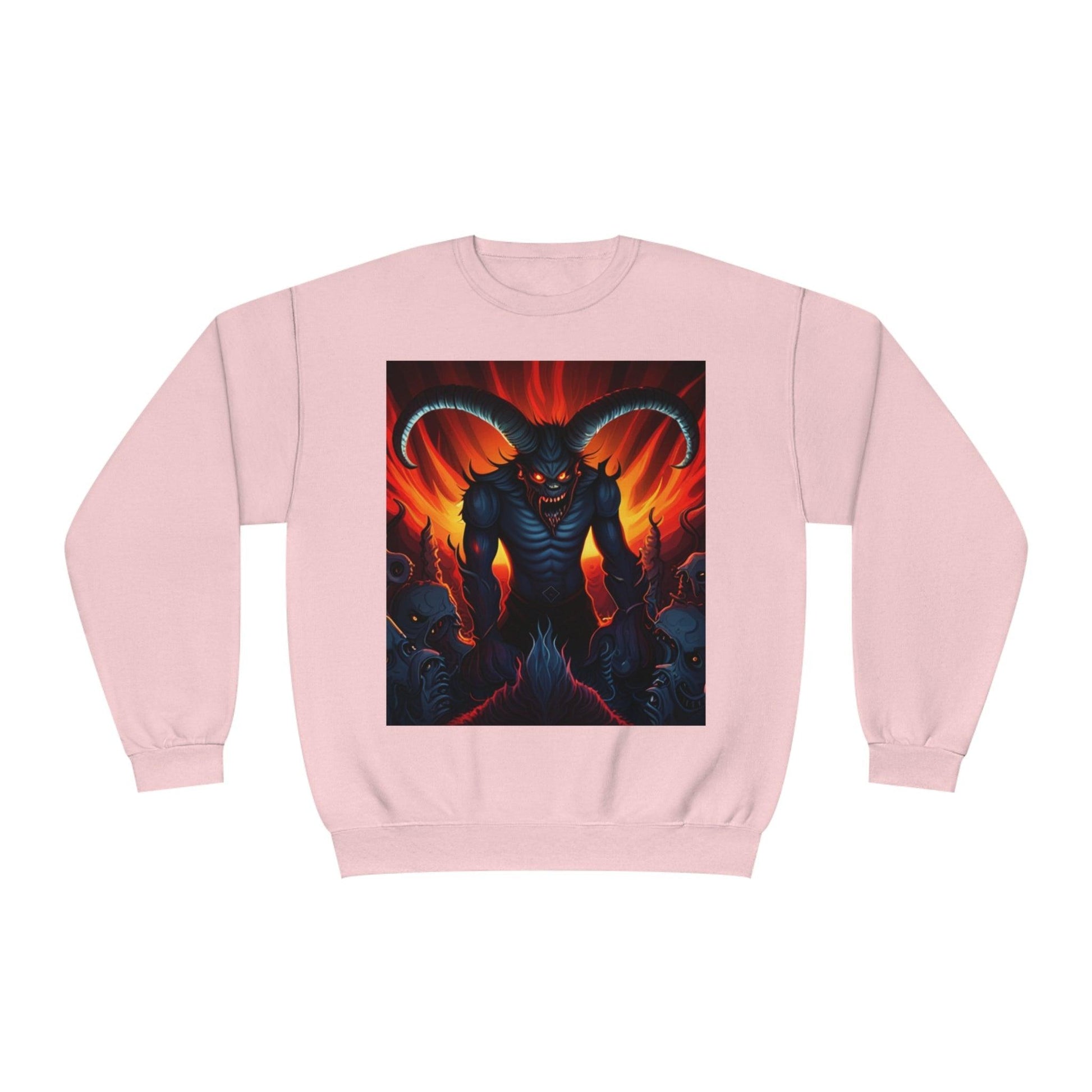 Horny Devil Unisex NuBlend® Crewneck Sweatshirt - Lizard Vigilante