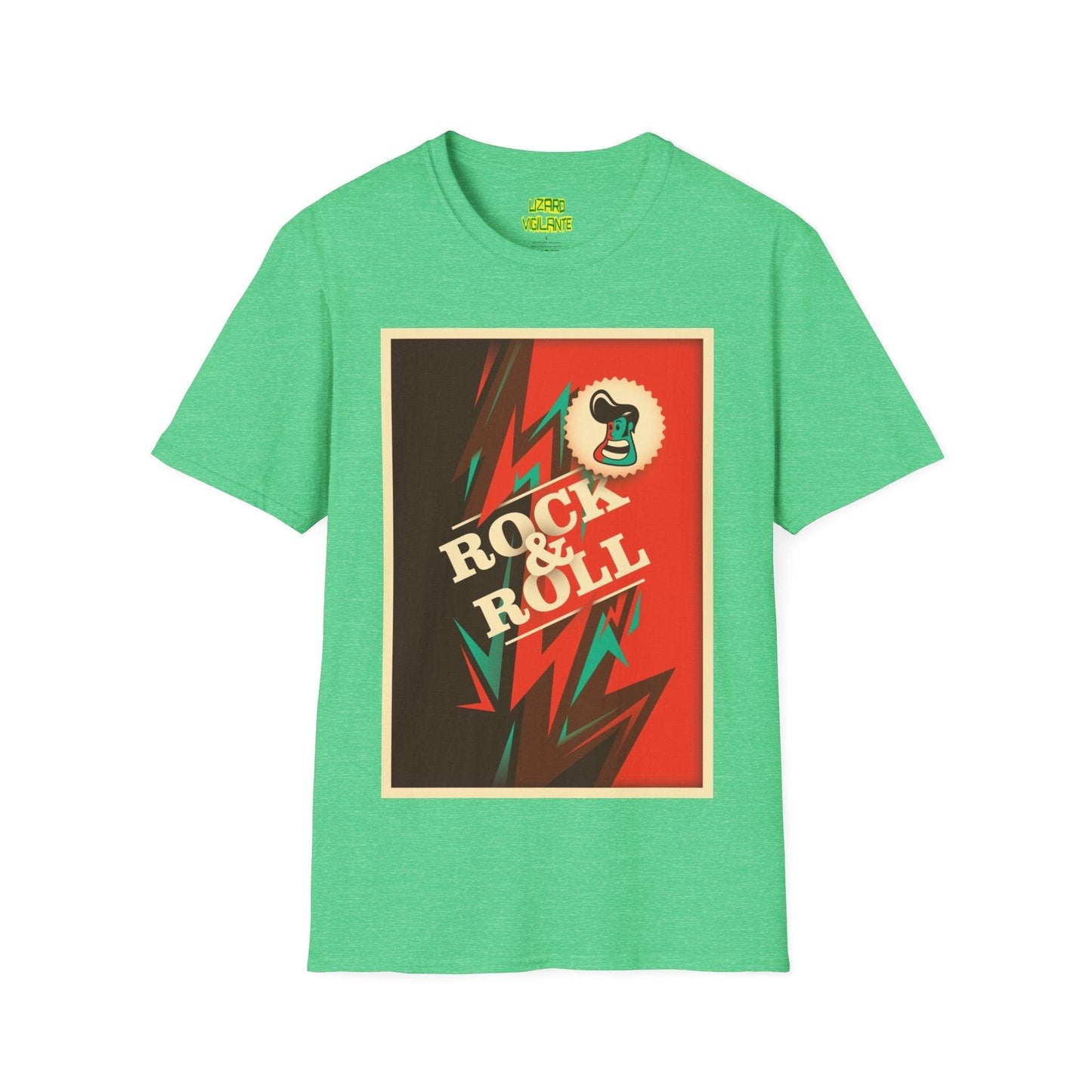 Rock & Roll Pomp Unisex Softstyle T-Shirt - Lizard Vigilante