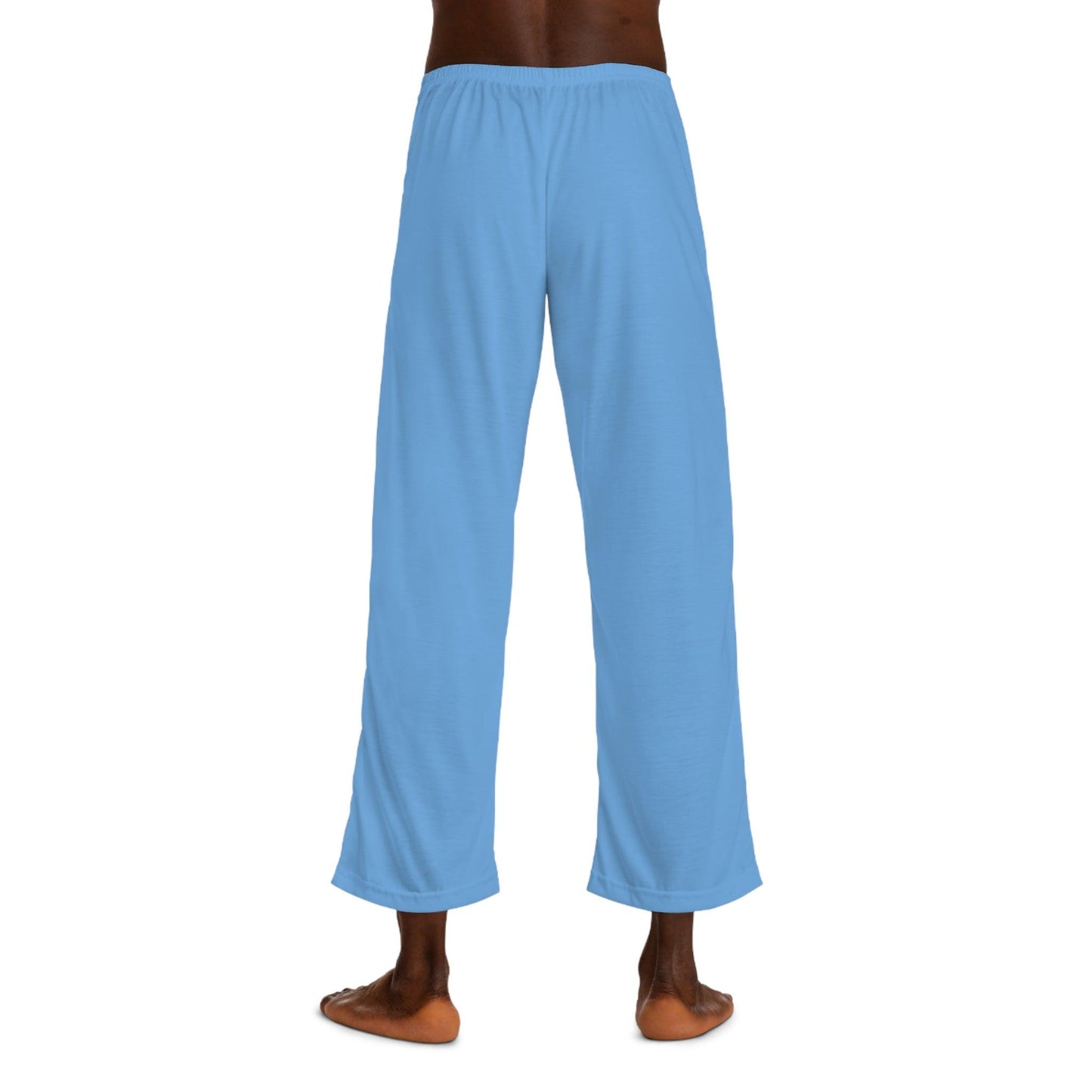 Men's Pajama Pants - Light Blue - Lizard Vigilante