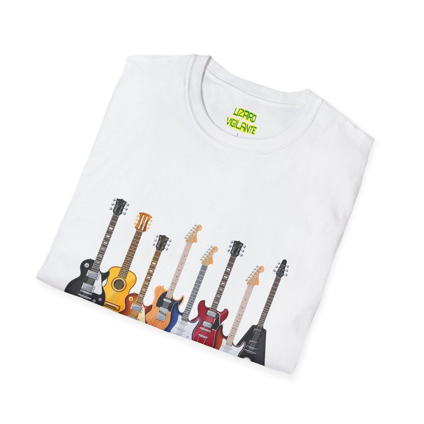 The Guitars Unisex Softstyle T-Shirt - Lizard Vigilante