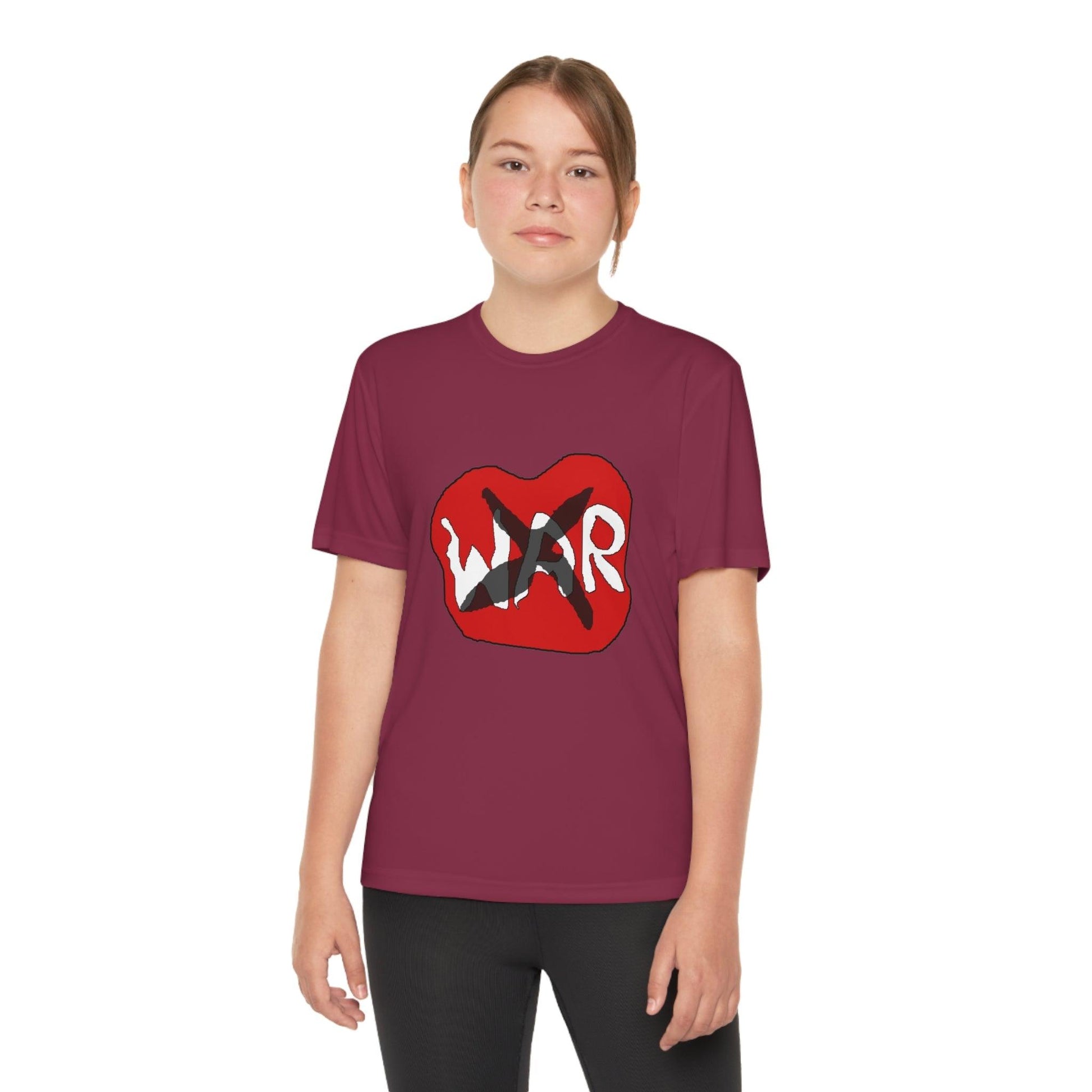 No War Logo Youth Competitor Tee - Lizard Vigilante